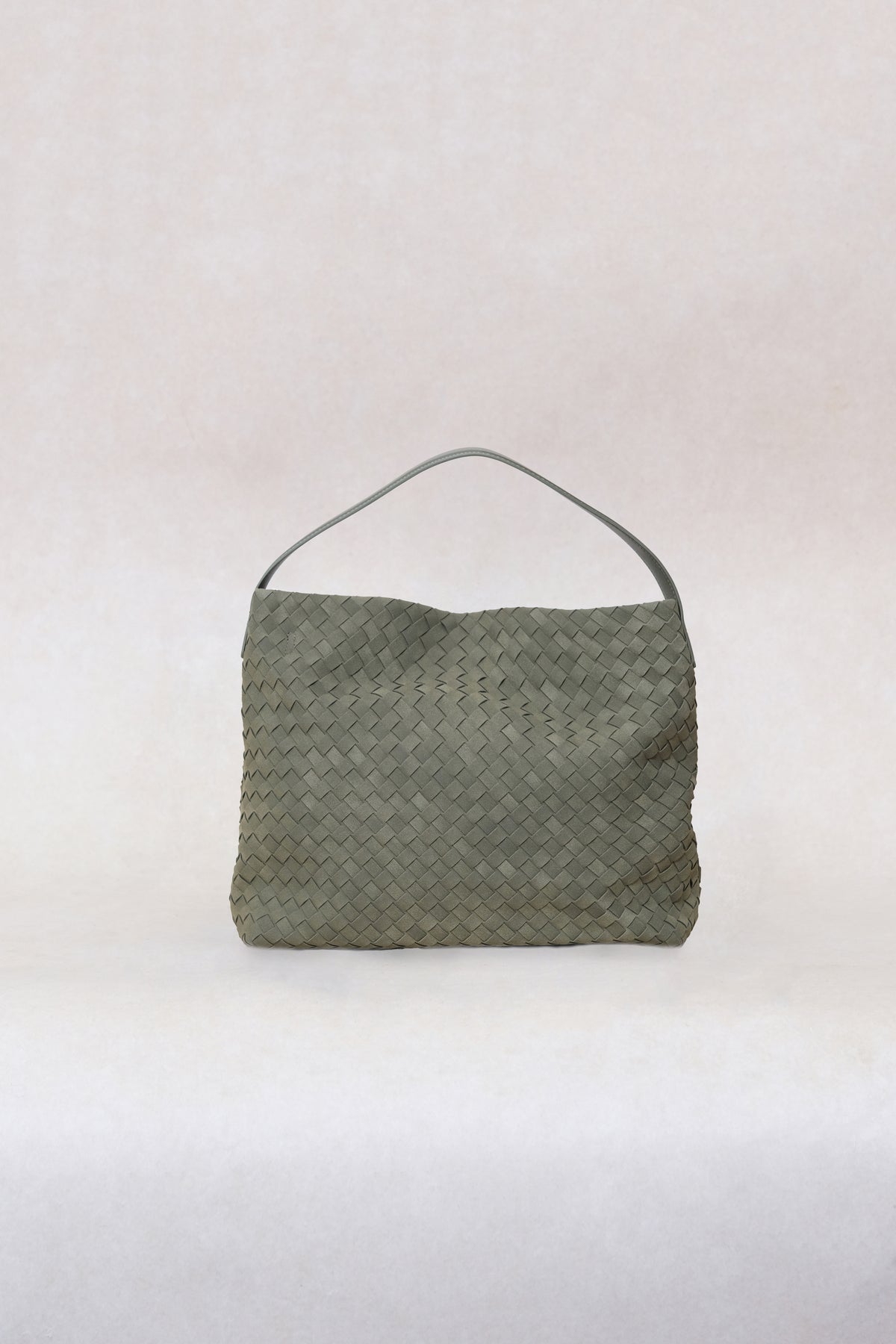Artisan Soft Texture Tote - Olive Green