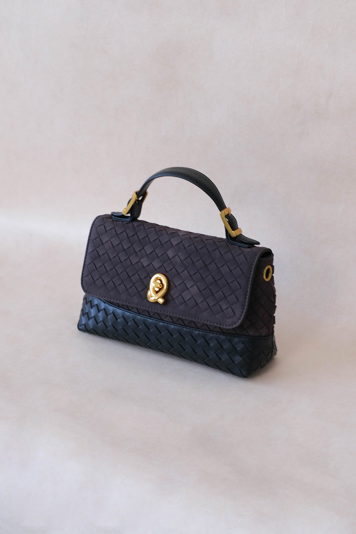 Artisan Minimalist Weave Multi-Bag - Dark Chocolate