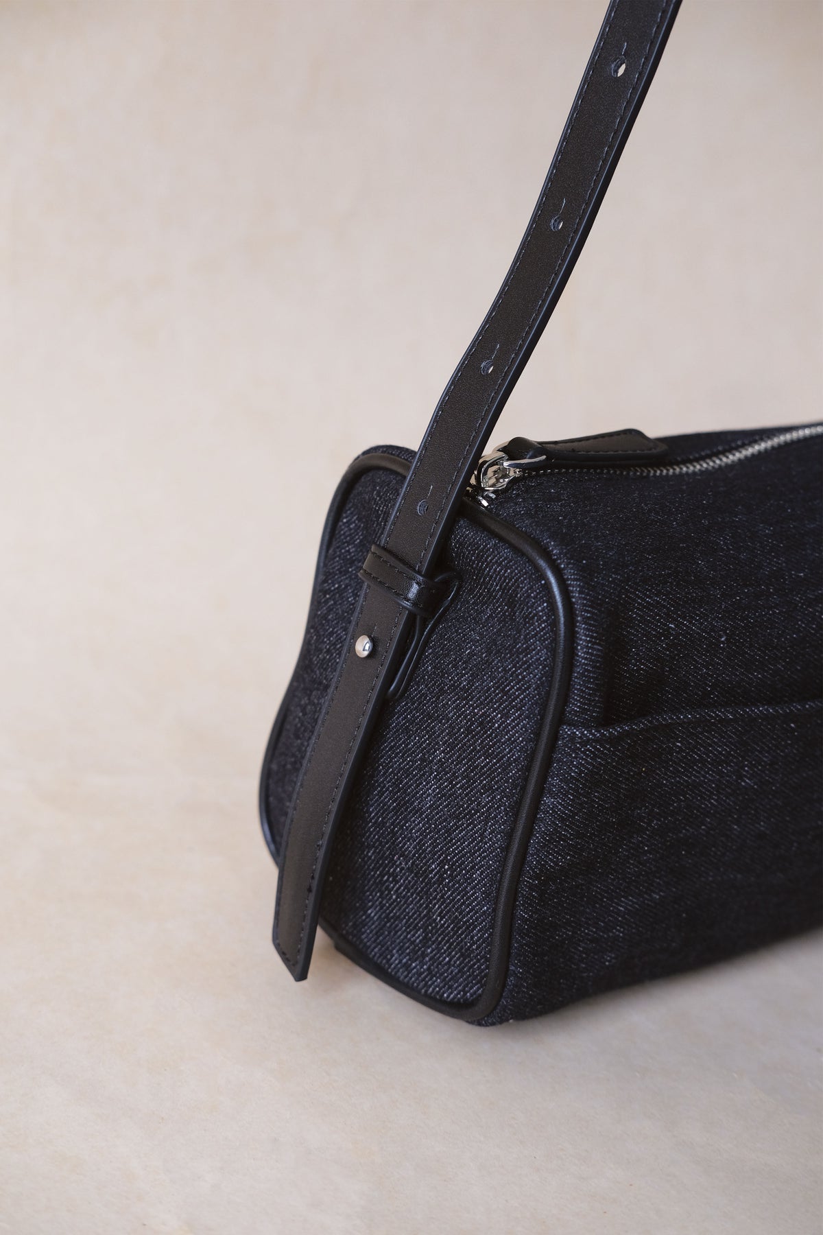 Denim Ease Bag - Black