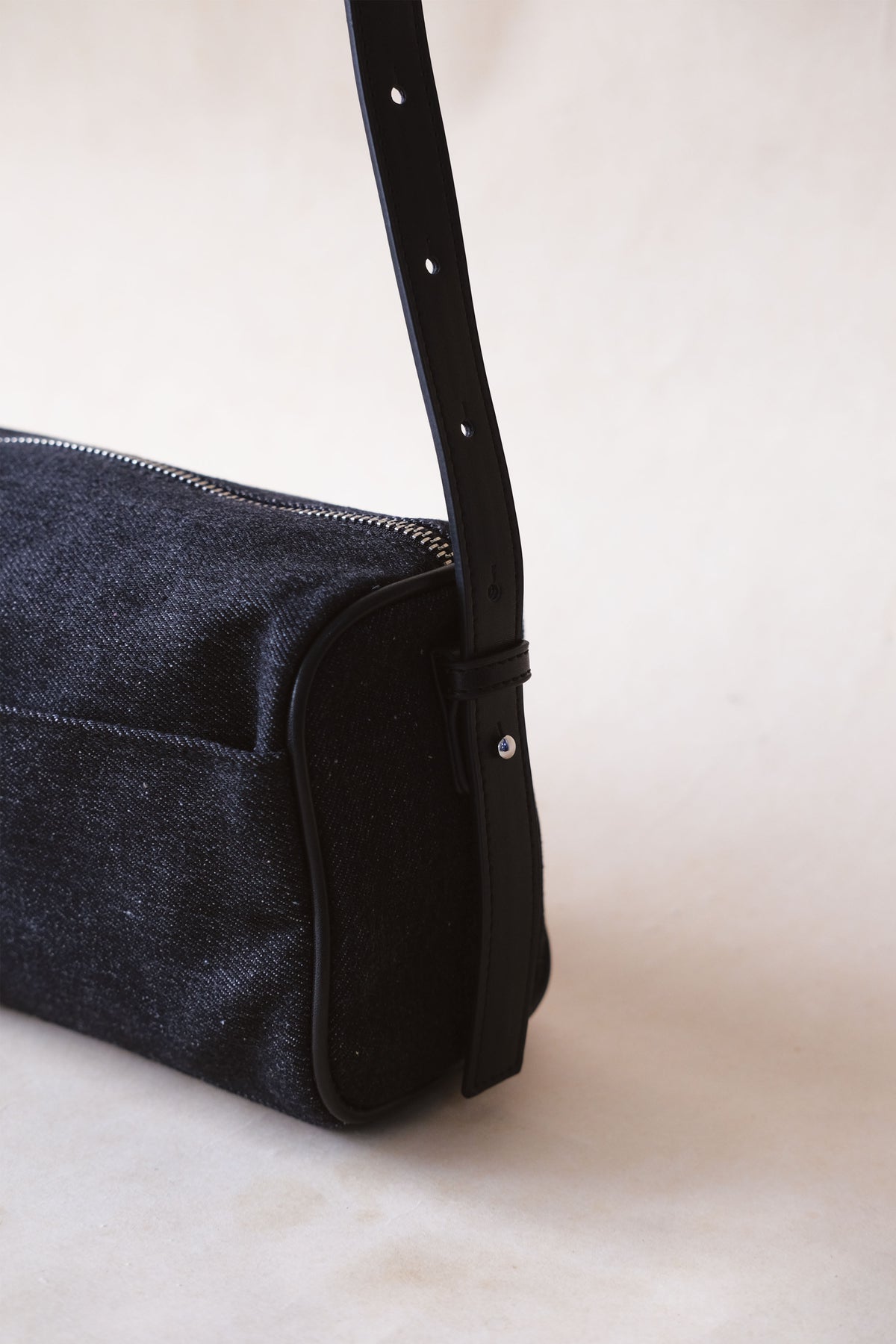Denim Ease Bag - Black