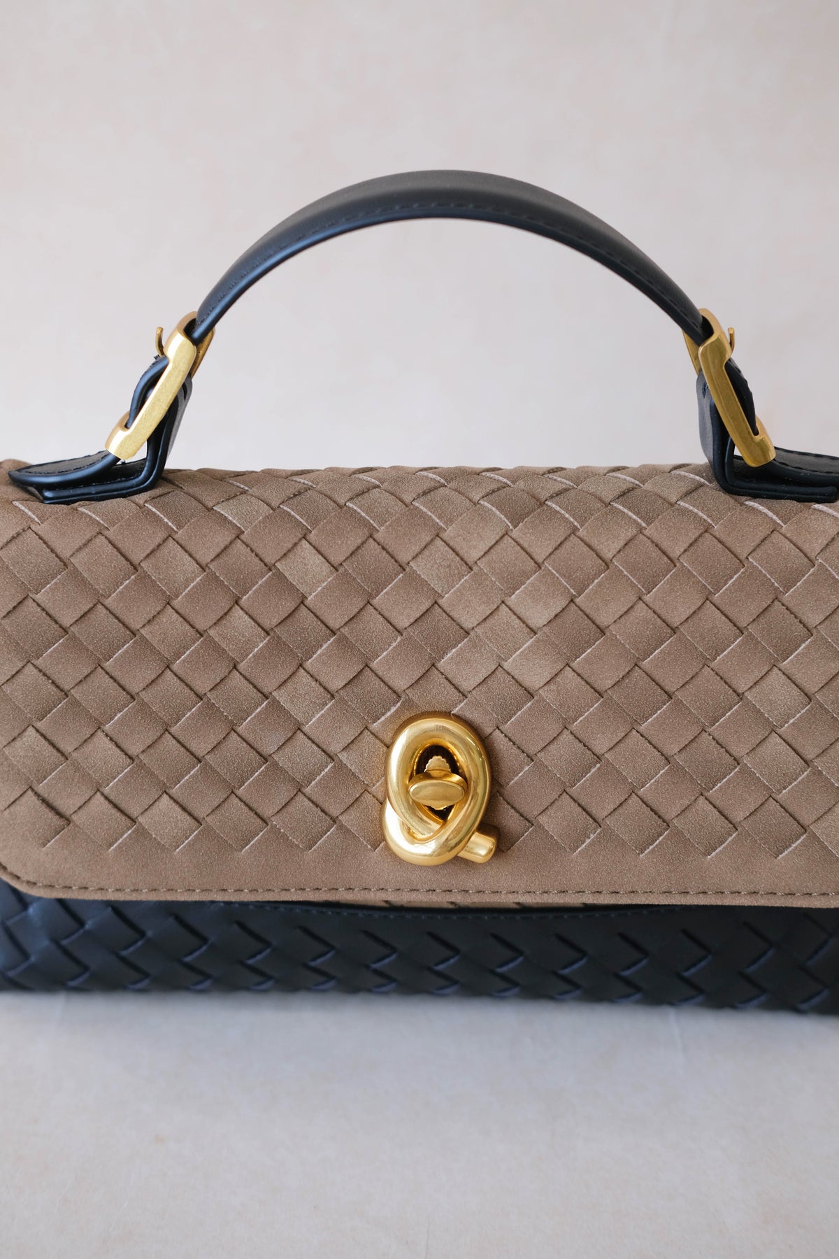 Artisan Minimalist Weave Multi-Bag - Khaki