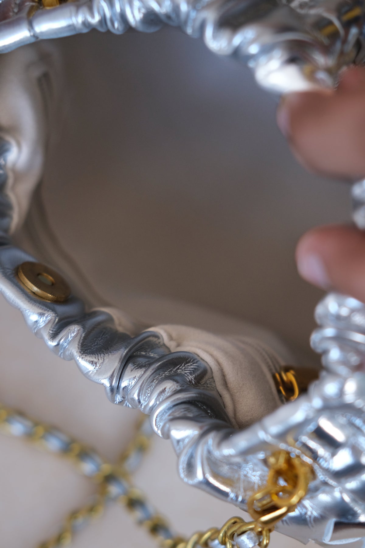 Artisan Signature Cloud Bag - Silver