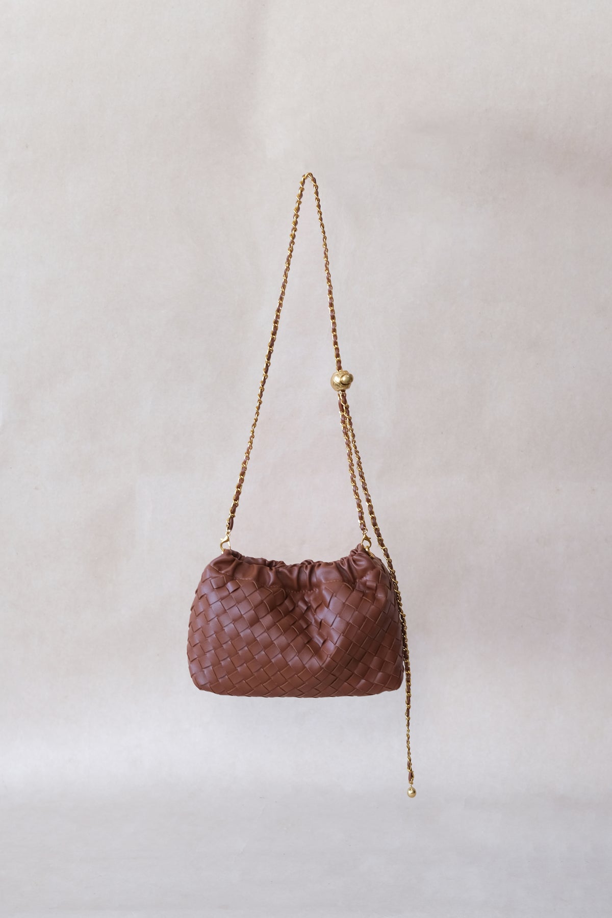 Artisan Signature Cloud Bag - Shinny Chestnut