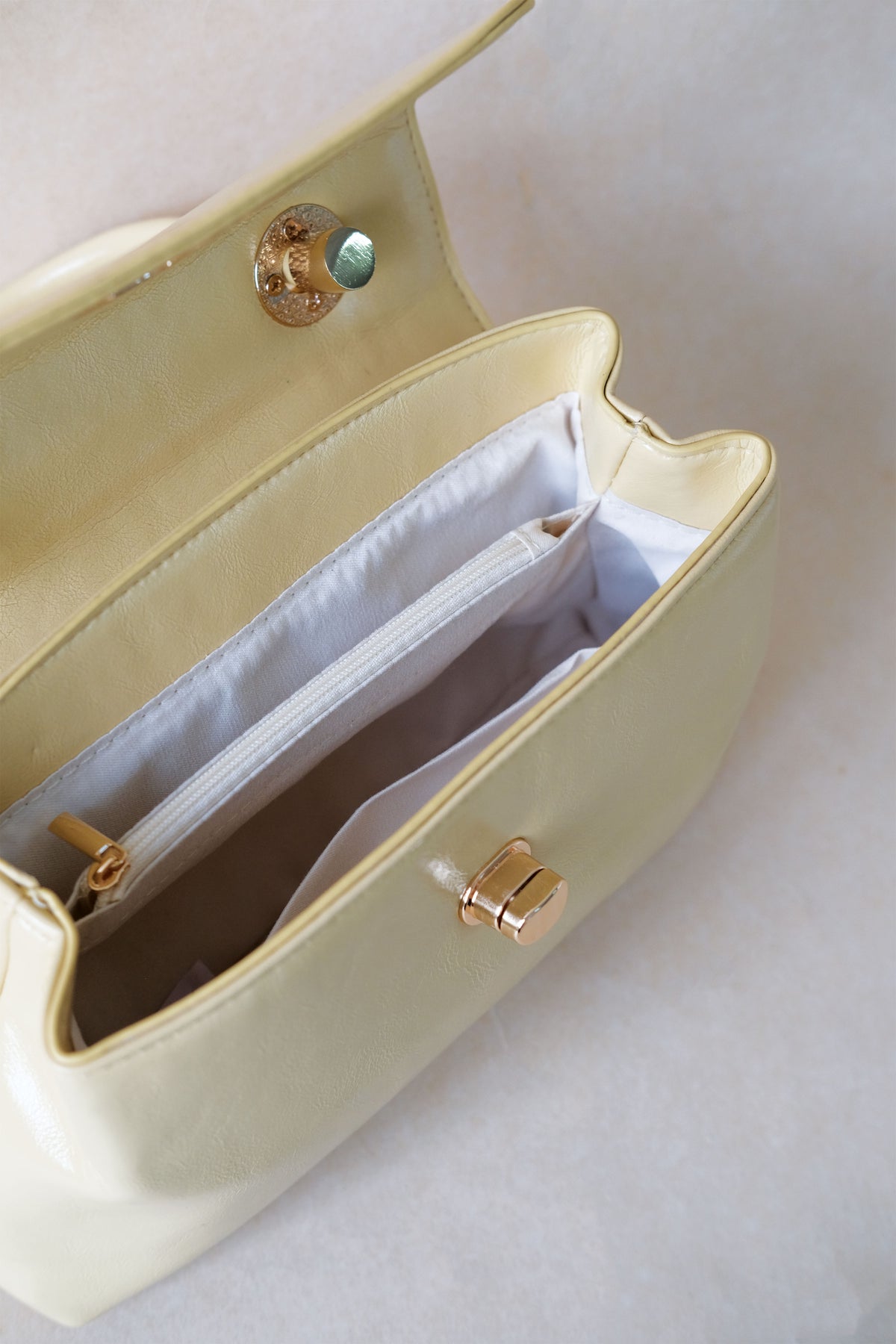 The Vivienne Box - Macaroon Yellow