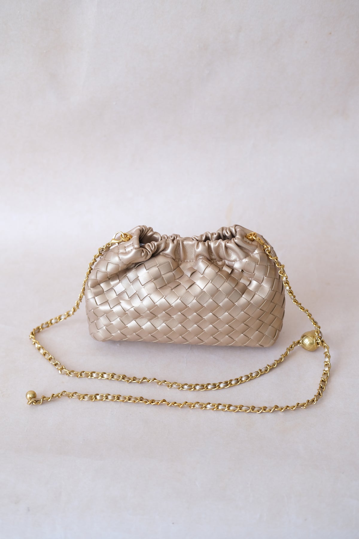 Artisan Signature Cloud Bag - Gold
