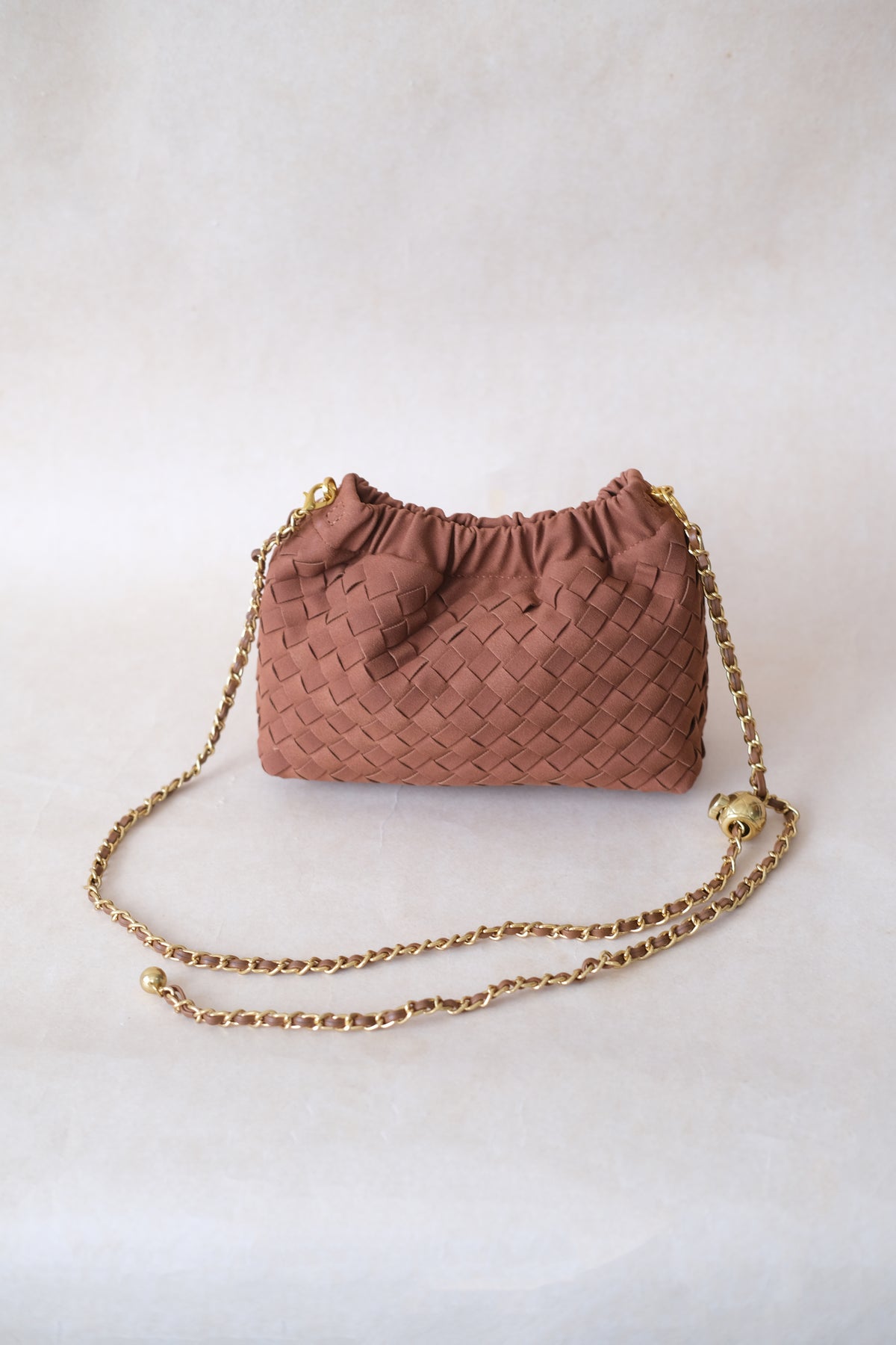 Artisan Signature Cloud Bag - Matte Chestnut