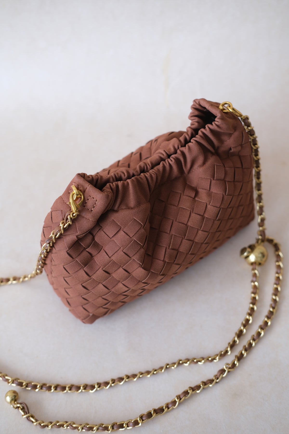 Artisan Signature Cloud Bag - Matte Chestnut