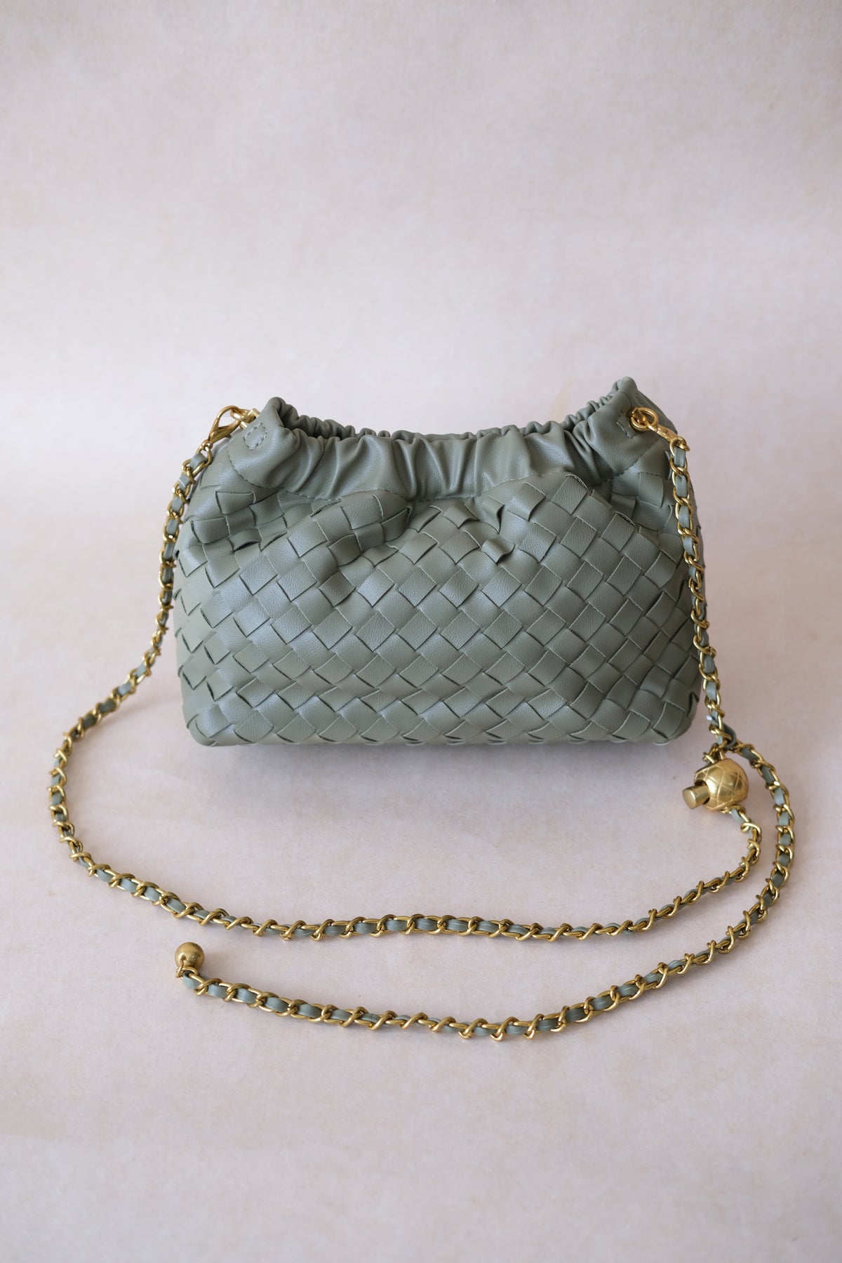 Artisan Signature Cloud Bag - Mineral Green
