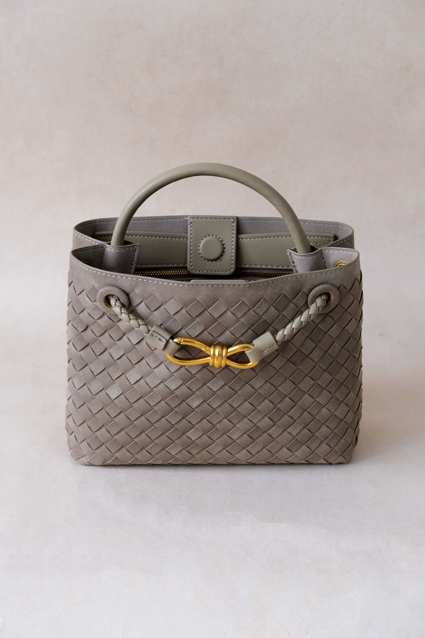 Artisan Velora Tote - Earthy Green