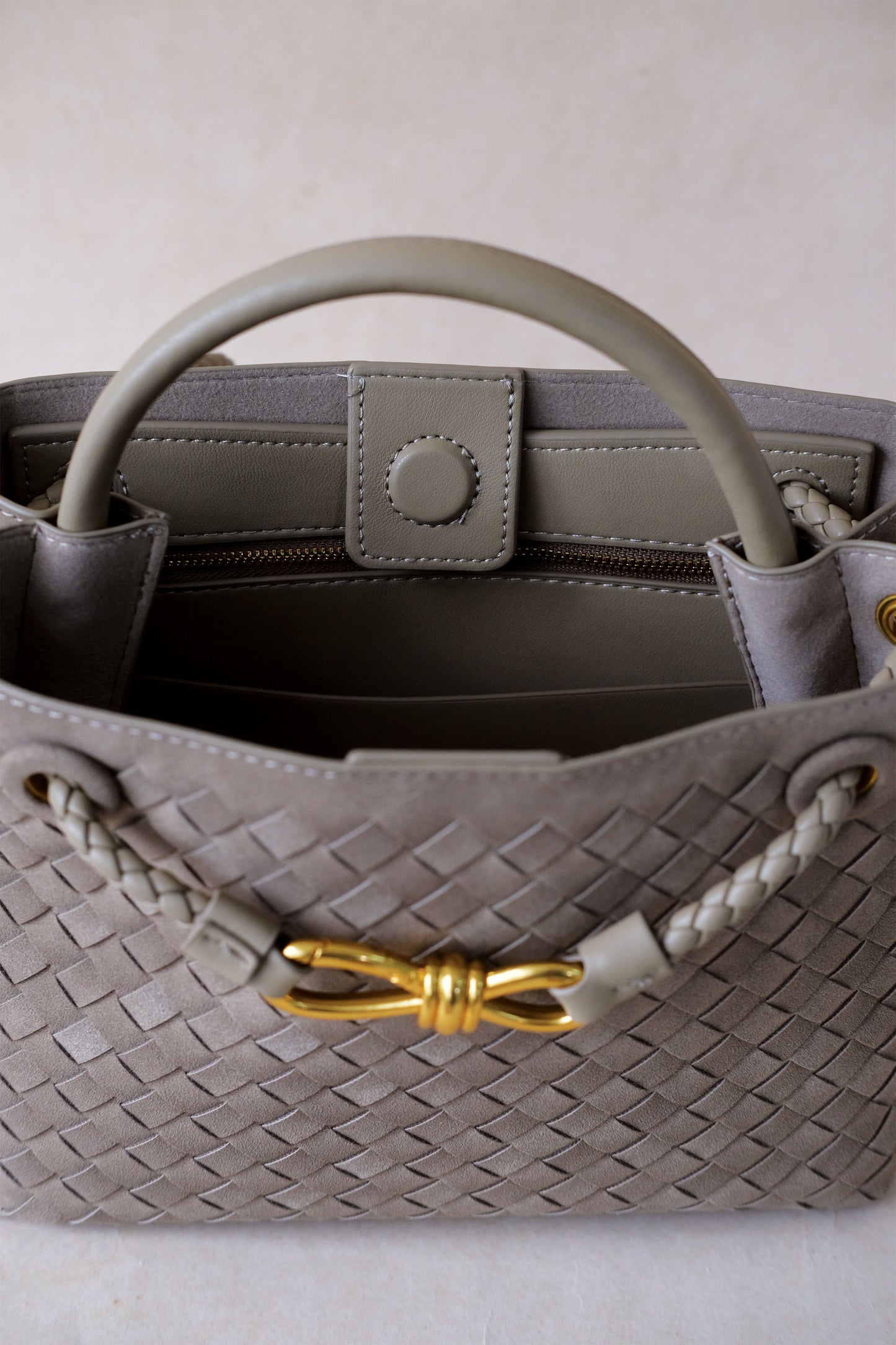 Artisan Velora Tote - Earthy Green