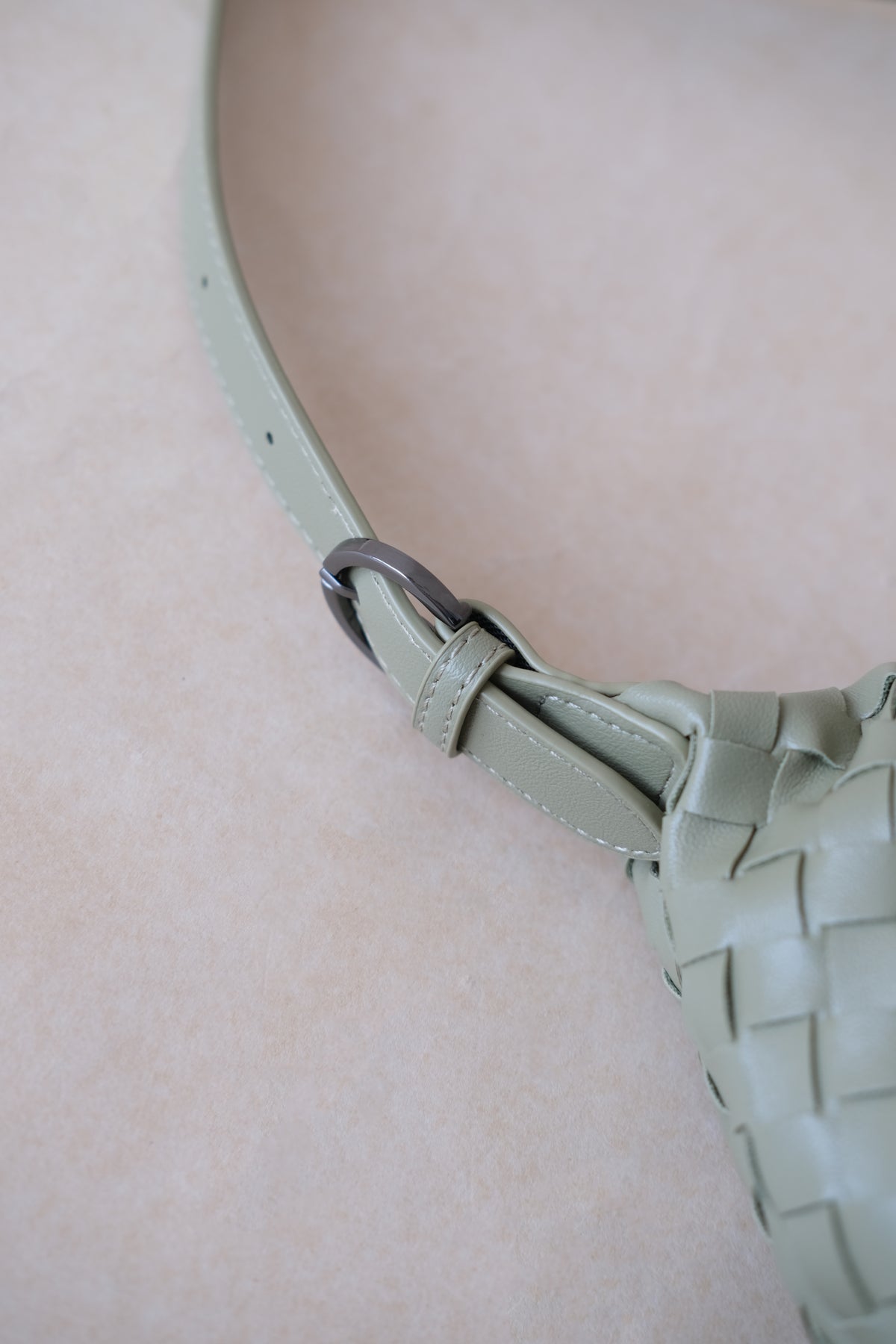 Maison Artisan Colette Baguette Bag - Mineral Green