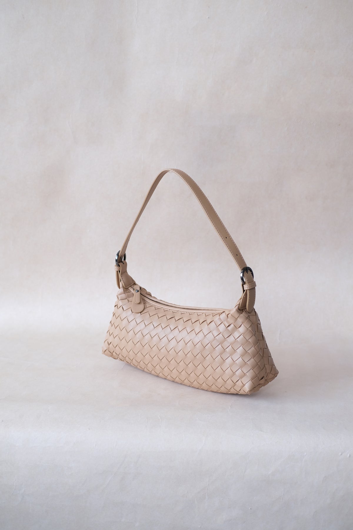 Maison Artisan Colette Baguette Bag - Almond