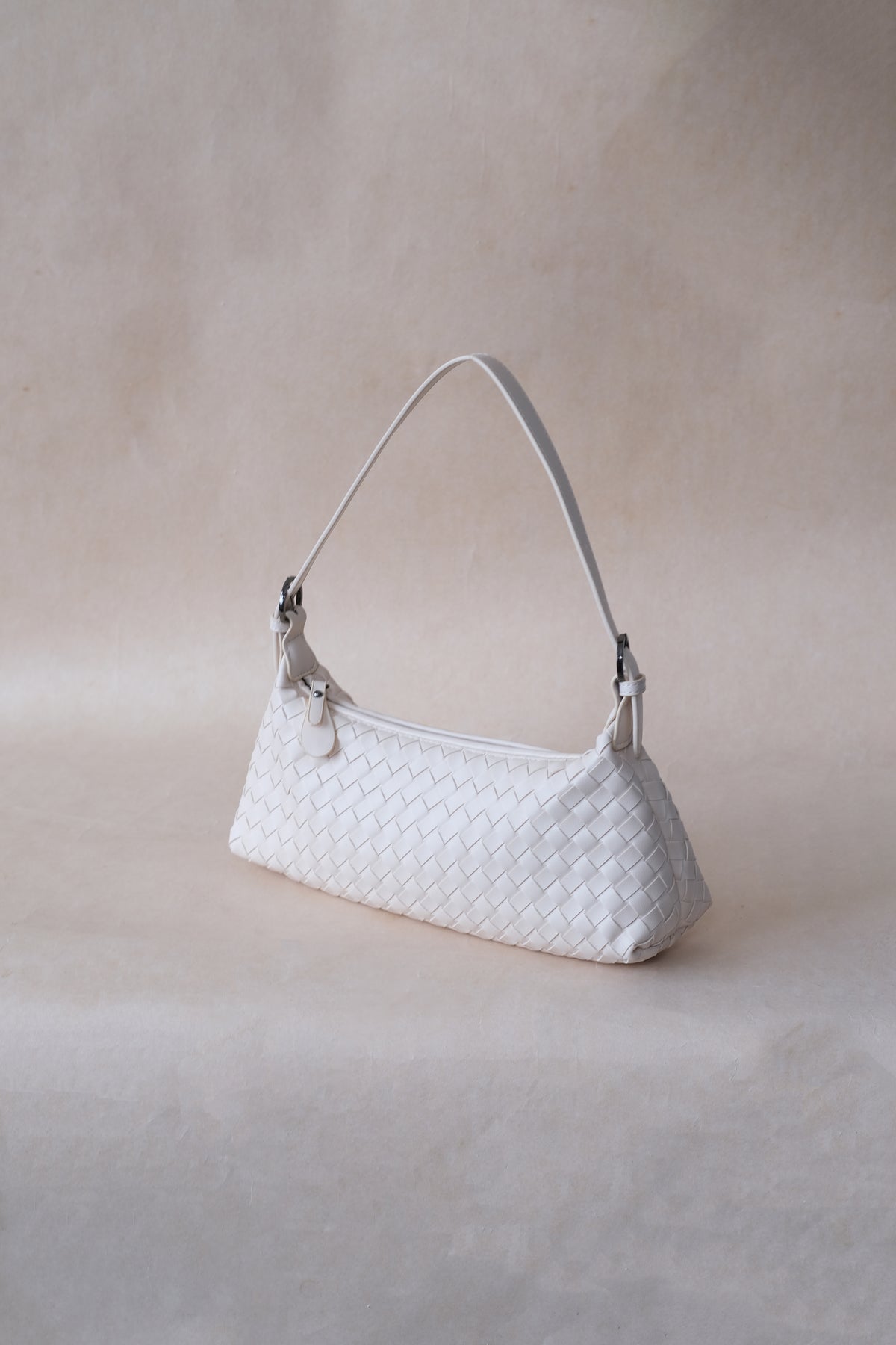 Maison Artisan Colette Baguette Bag - Cream White