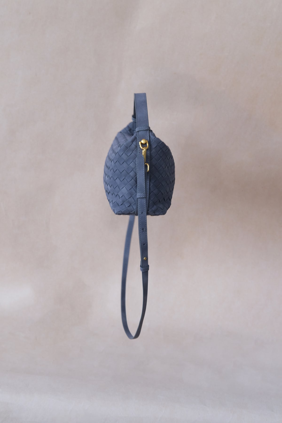 Artisan Velour Bag - Warm Grey (Medium)