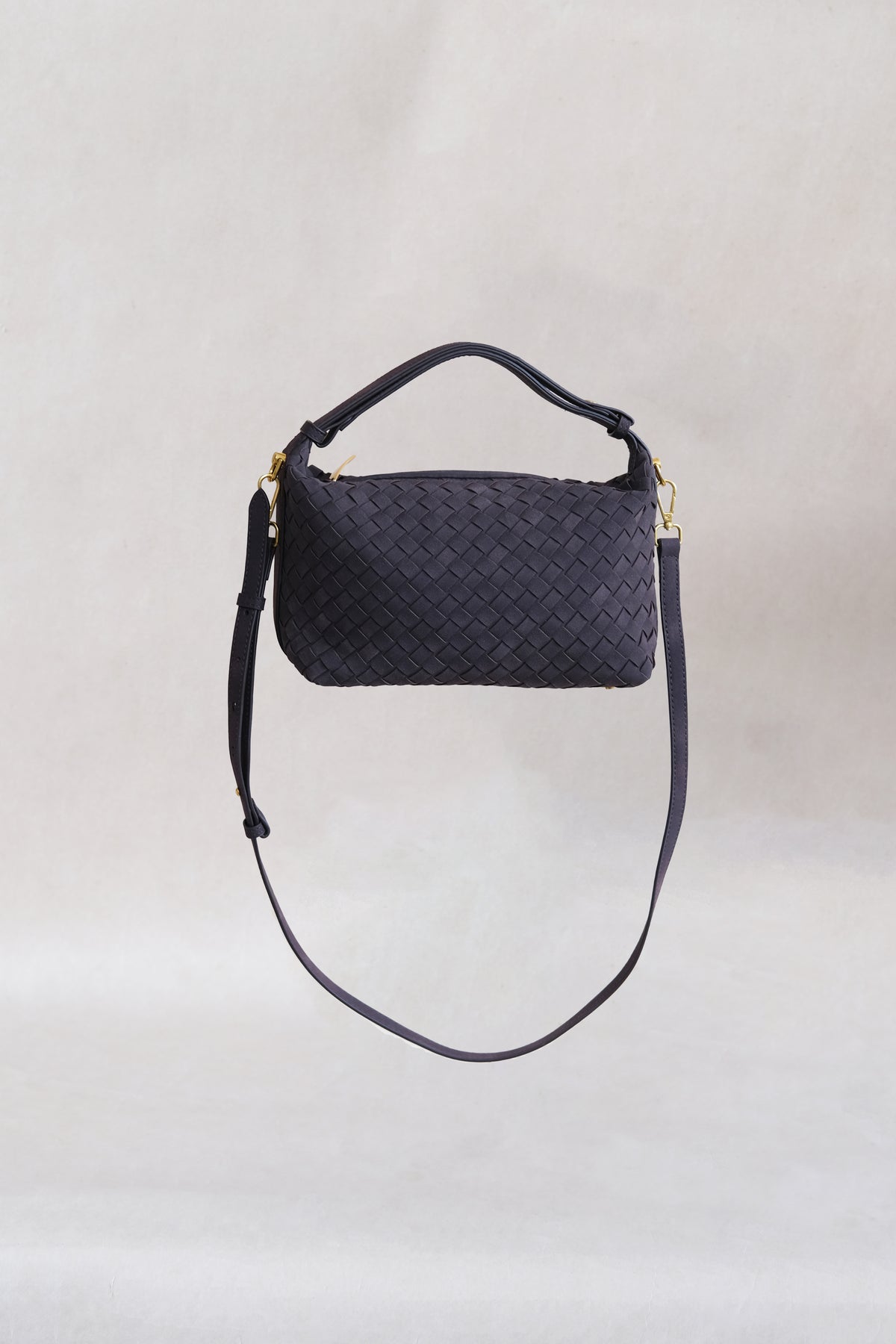 Artisan Velour Bag - Dark Chocolate (Medium)