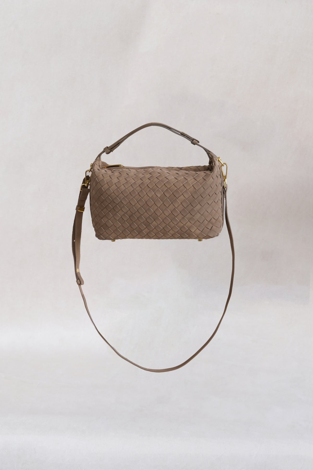 Artisan Velour Bag - Khaki (Medium)