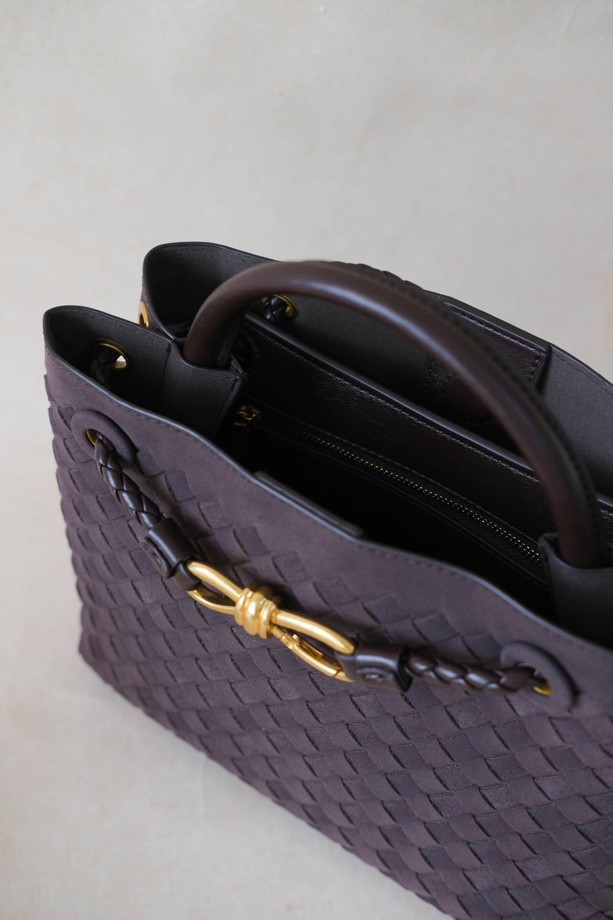 Artisan Velora Tote - Dark Chocolate
