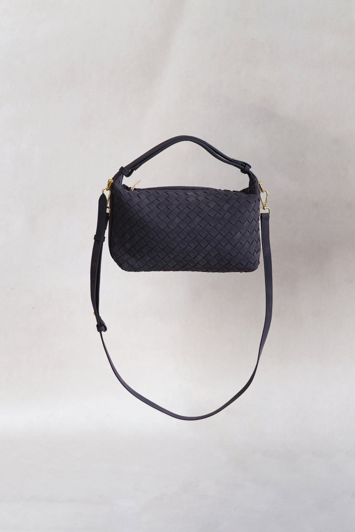 Artisan Velour Bag - Dark Chocolate (Medium)