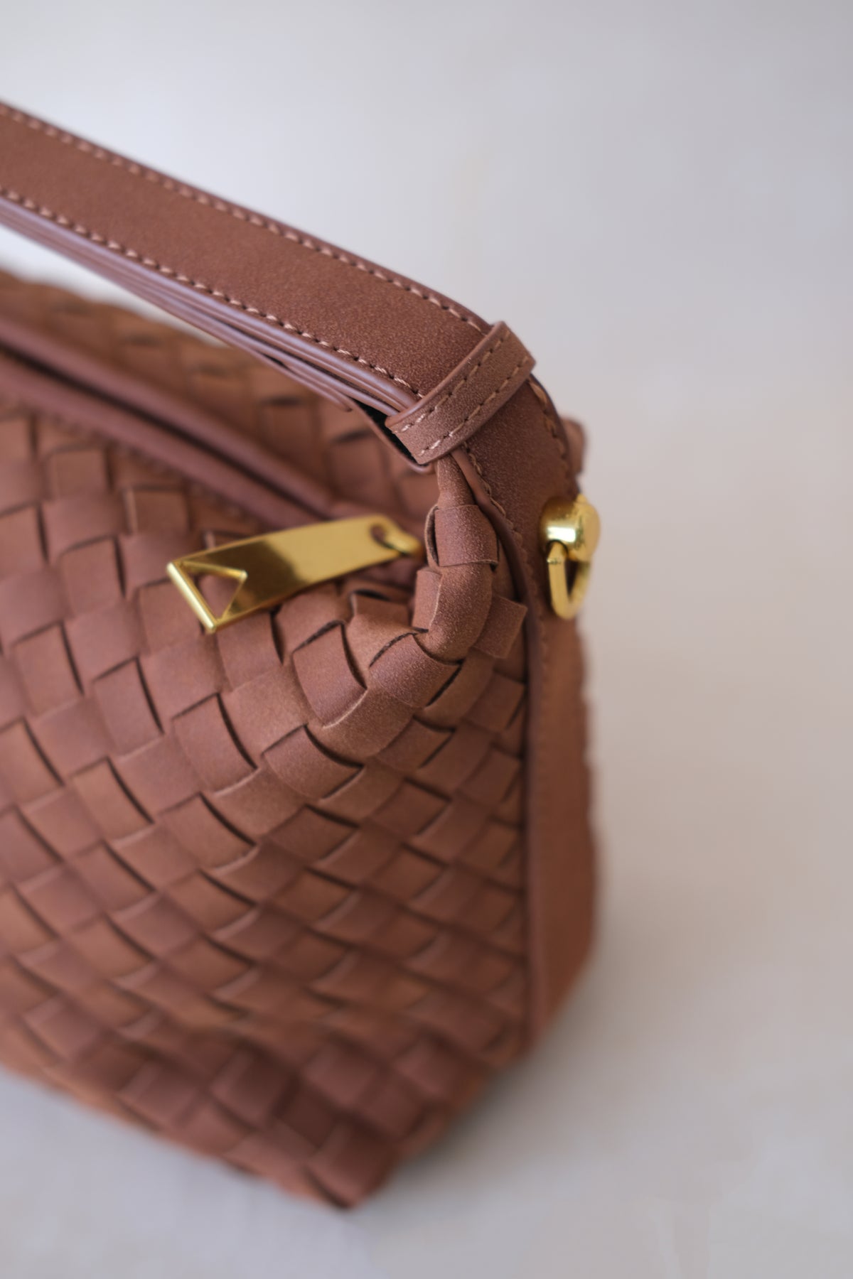 Artisan Velour Bag - Chestnut (Medium)