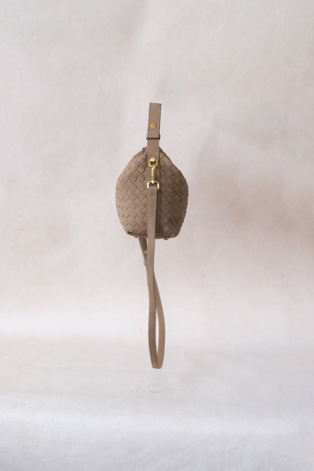 Artisan Velour Bag - Khaki (Medium)