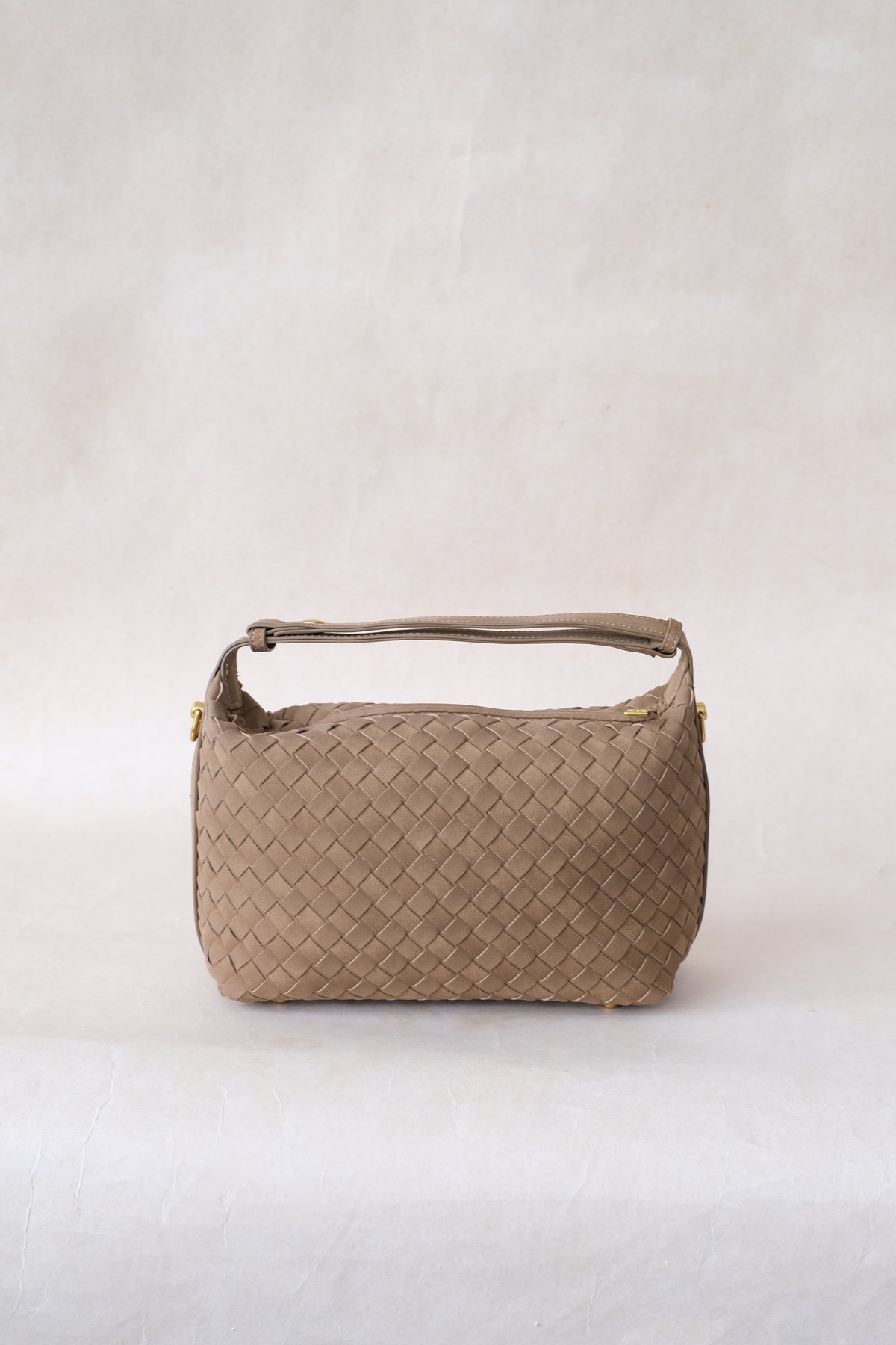 Artisan Velour Bag - Khaki (Medium)