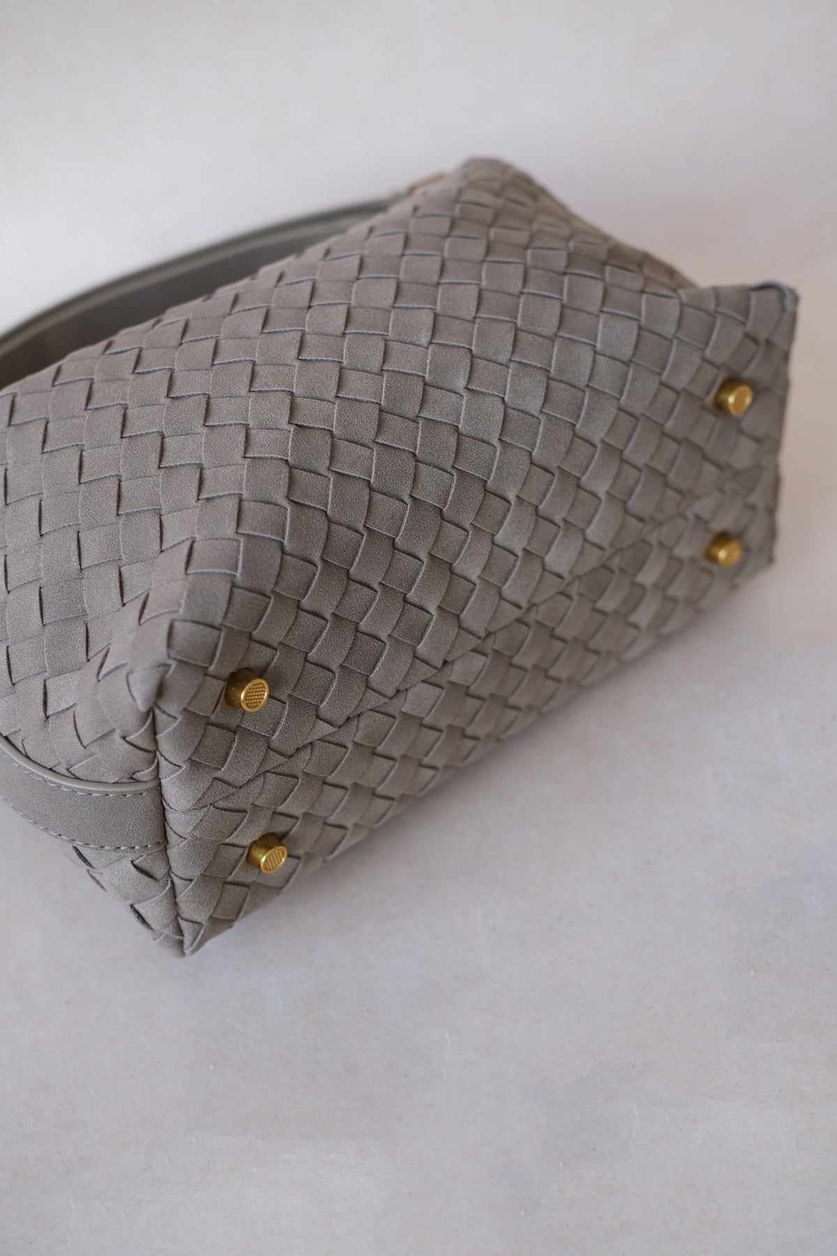 Artisan Velour Bag - Earthy Green (Medium)