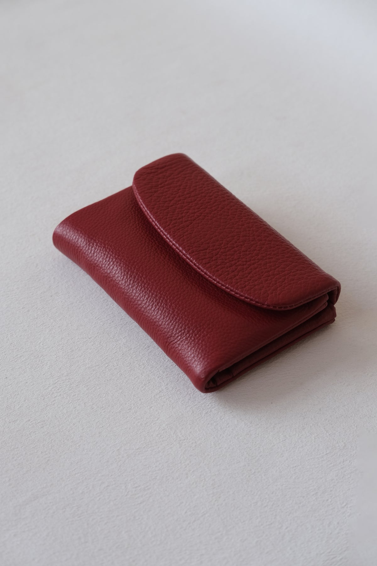 Elaria Compact Wallet - Plum