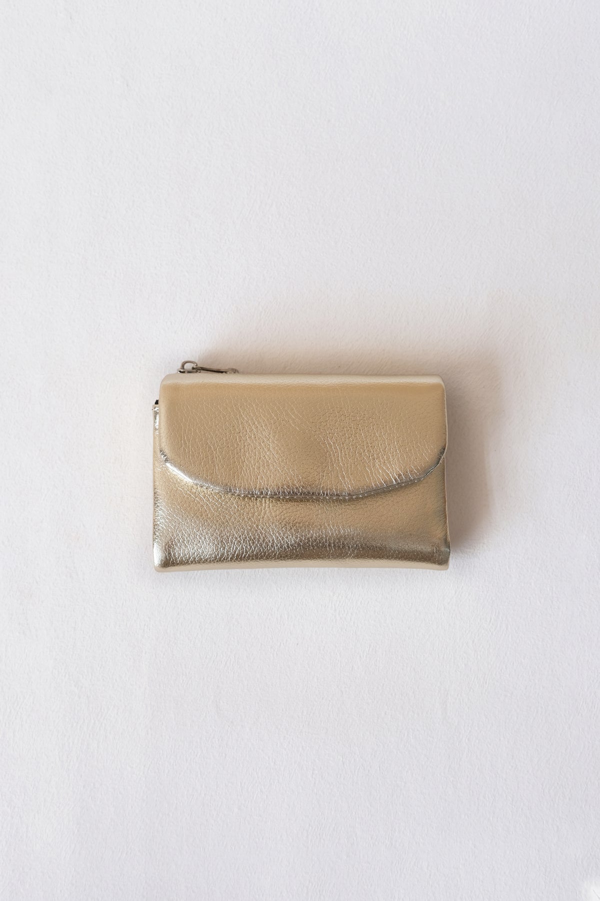 Elaria Compact Wallet - Gold