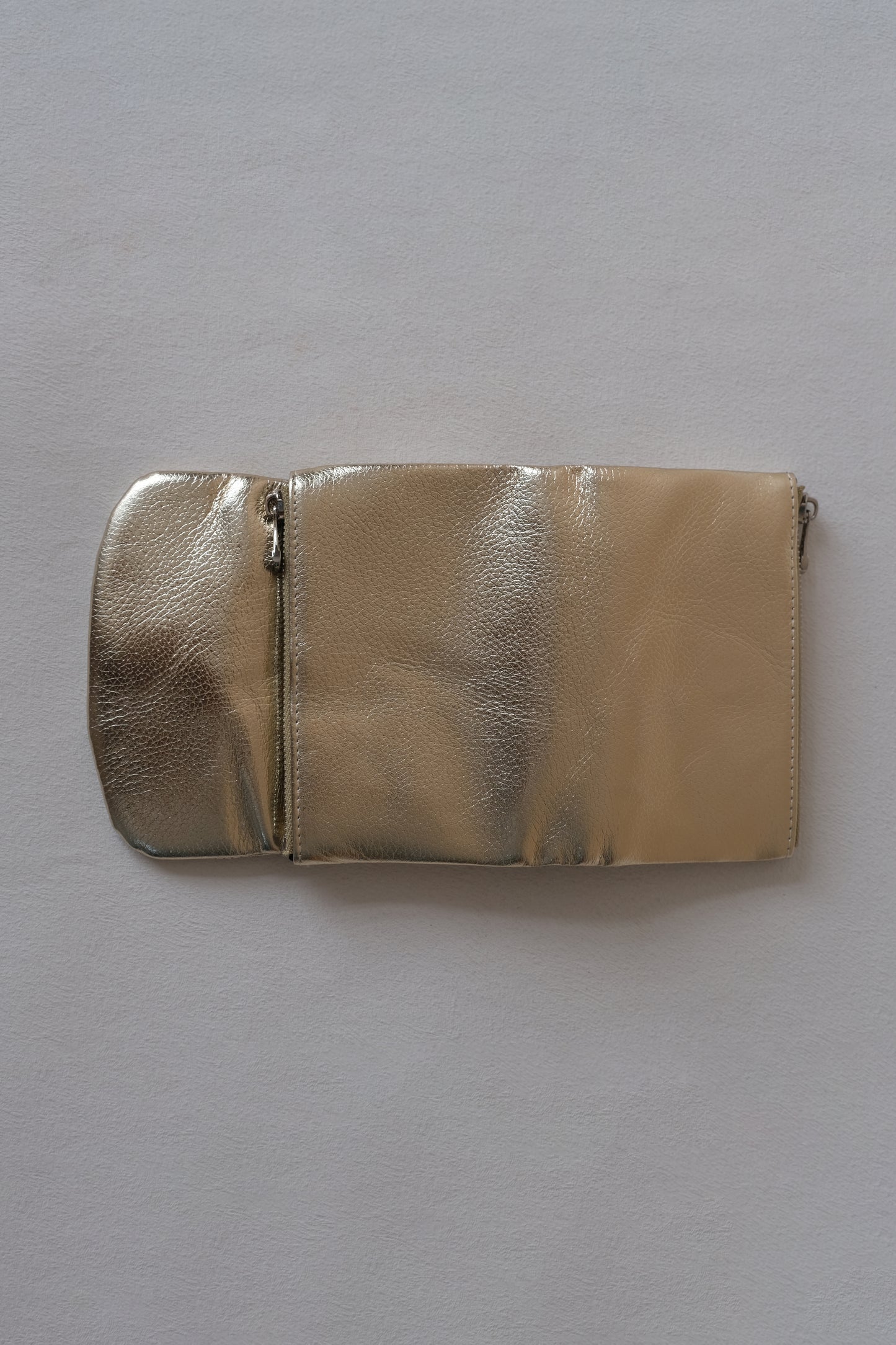 Elara Compact Wallet - Gold