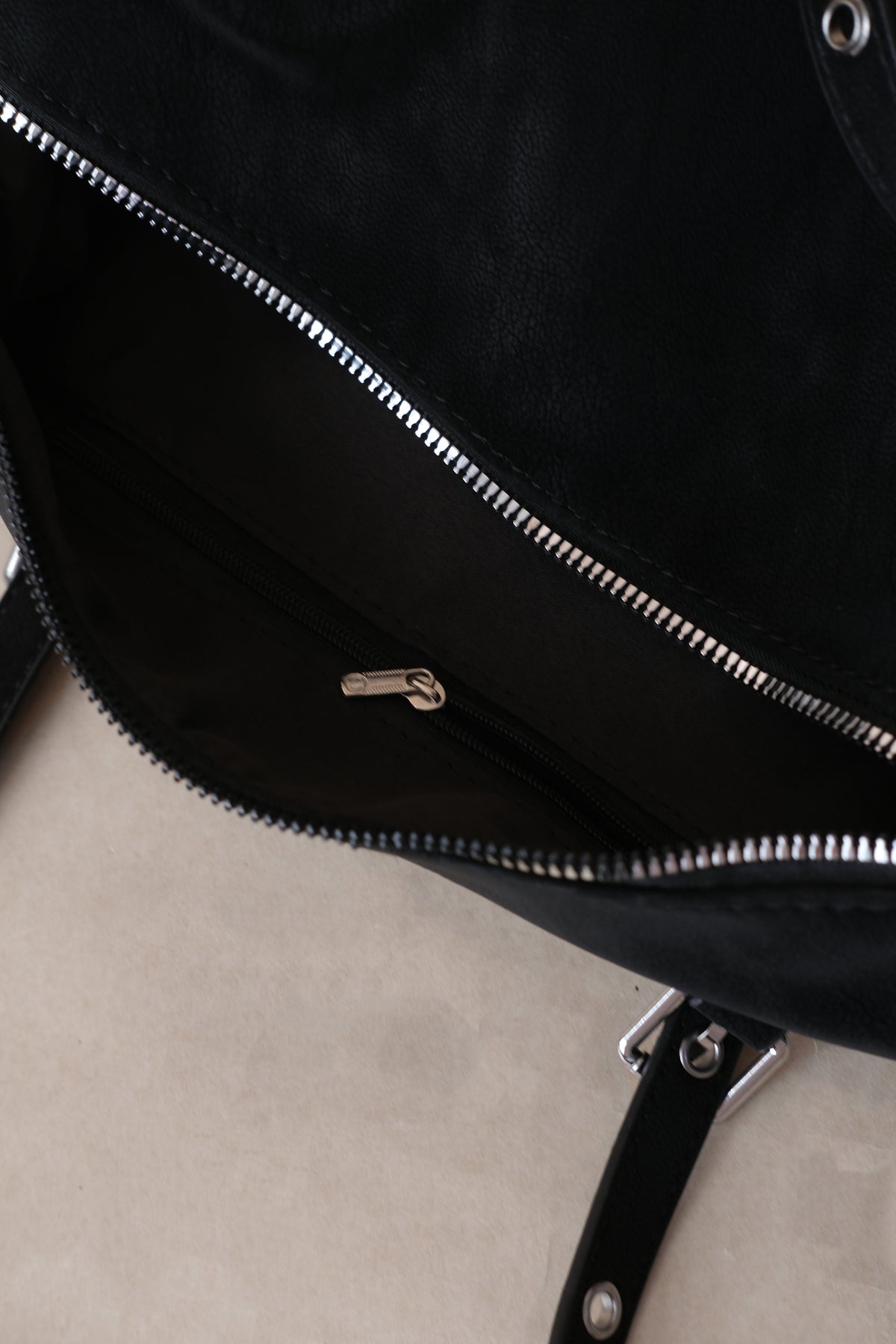 The Muse Tote - Classic Black (With Charm)