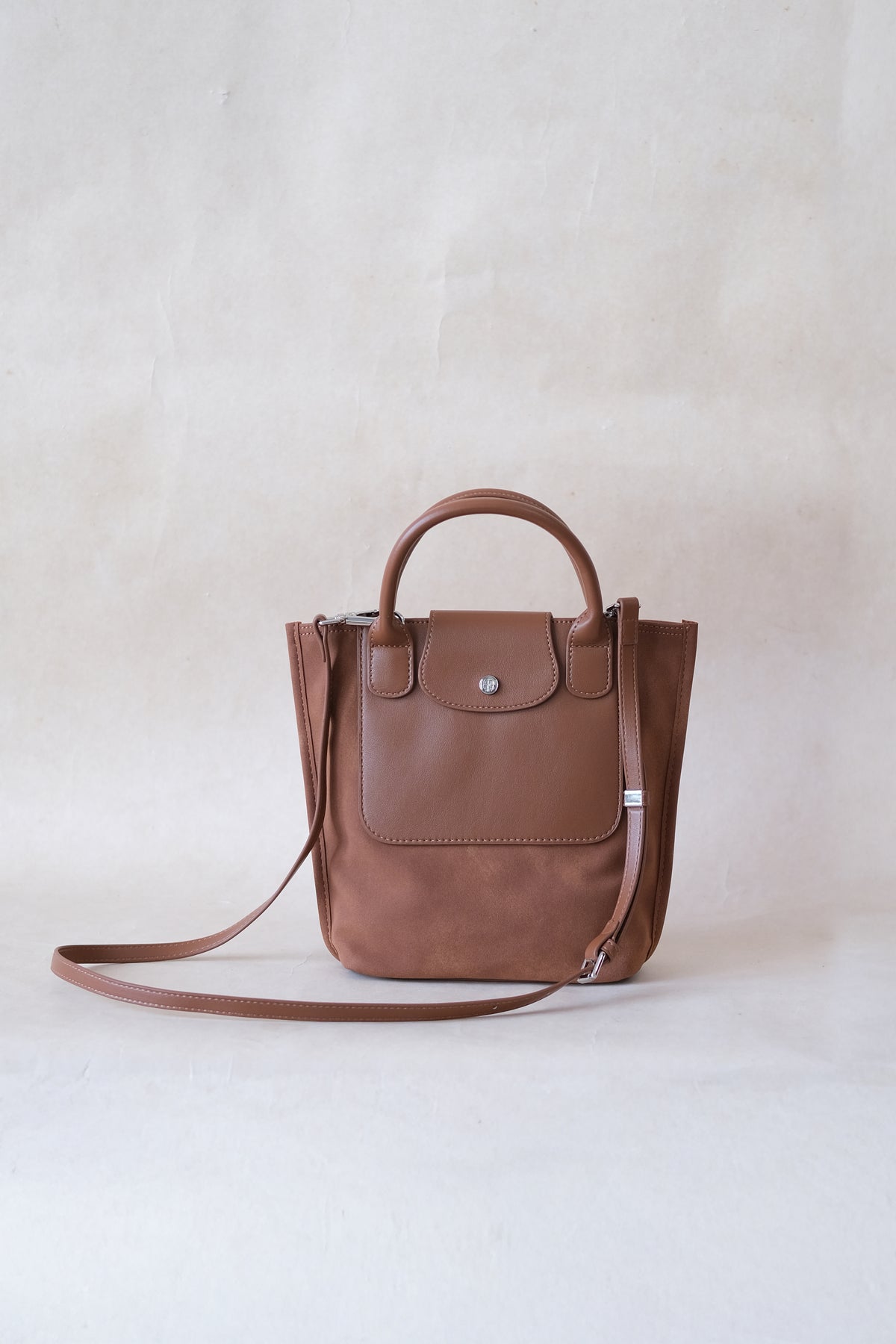 The Chérie Bucket Bag - Chestnut