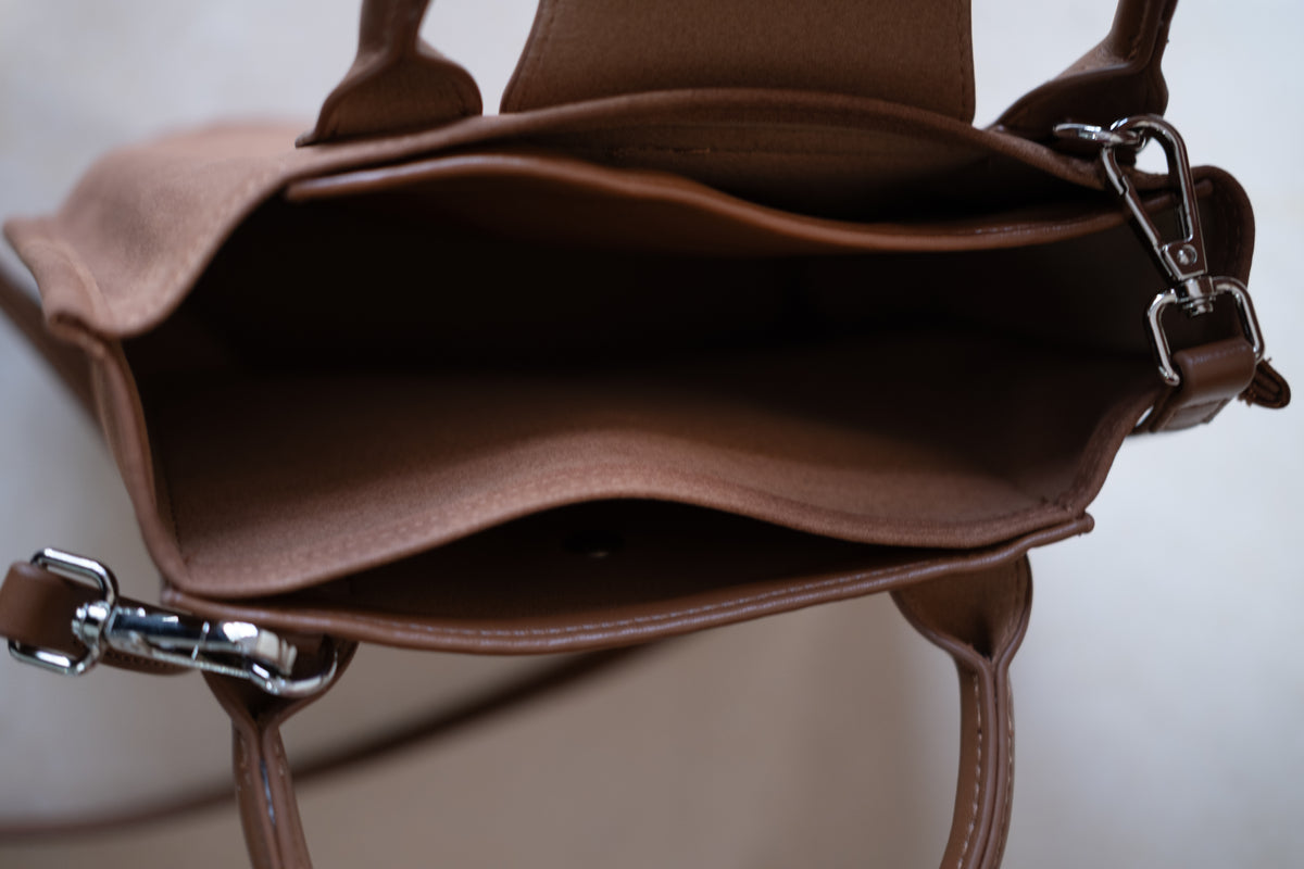 The Chérie Bucket Bag - Chestnut