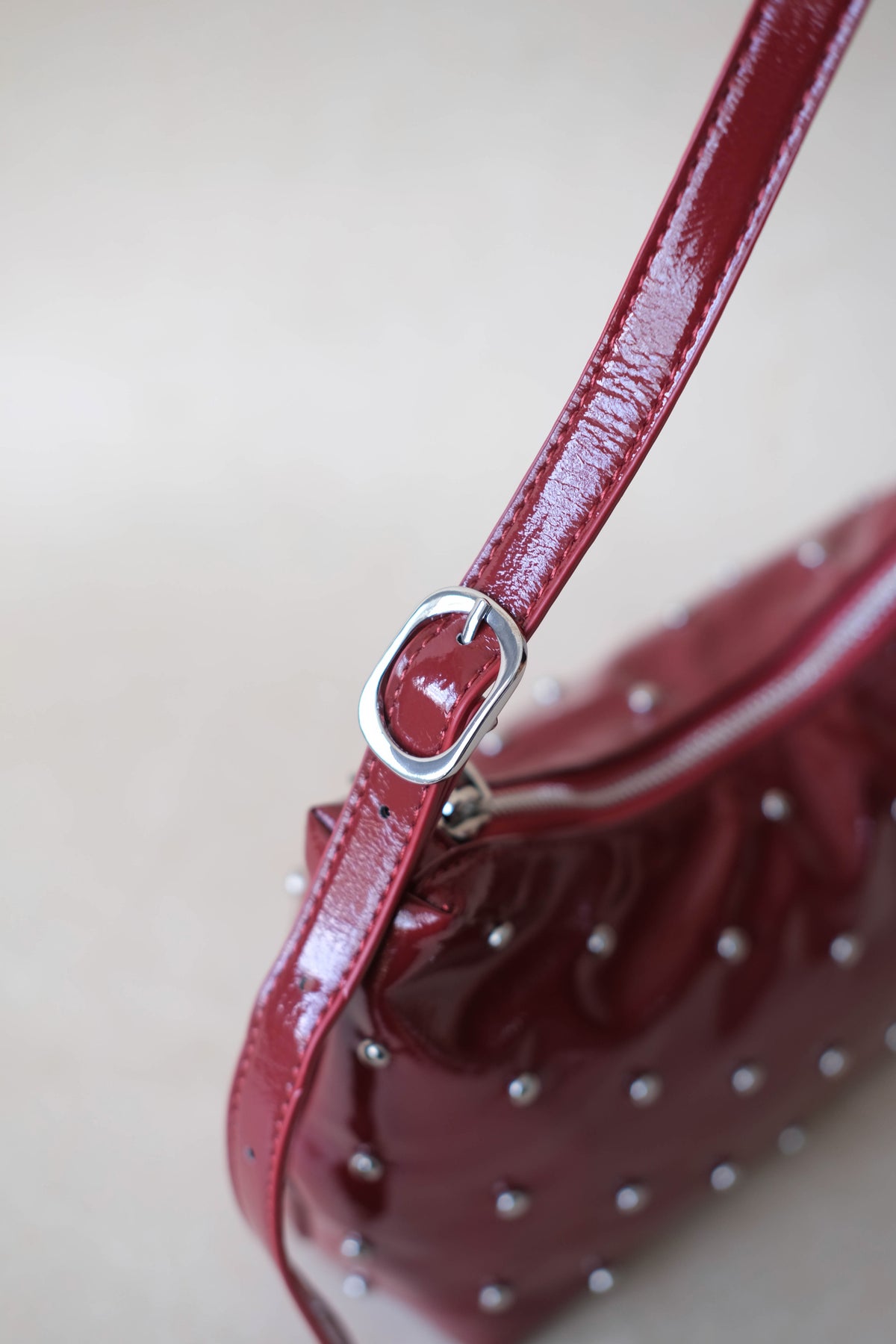 Amara Shine Bag - Red
