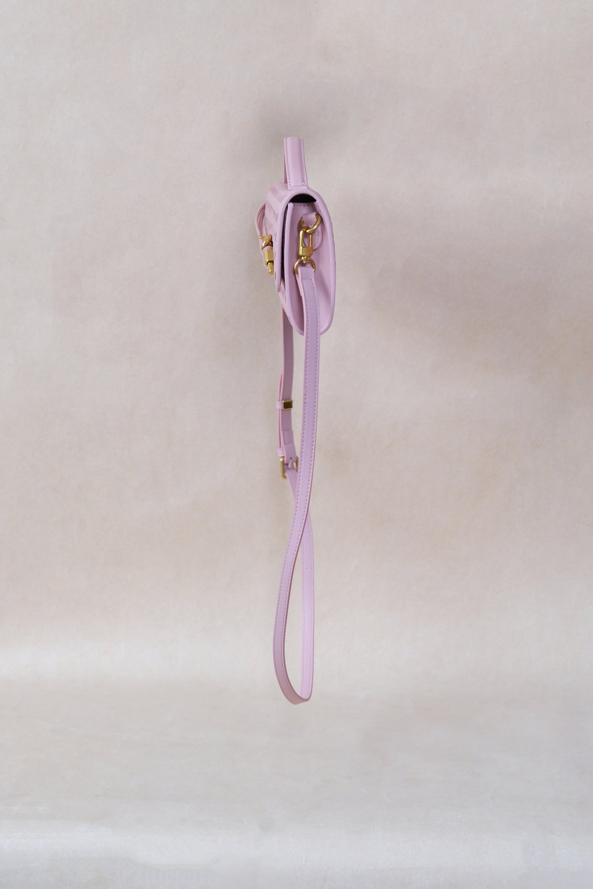Artisan Crafted Flap Bag - Lotus Pink