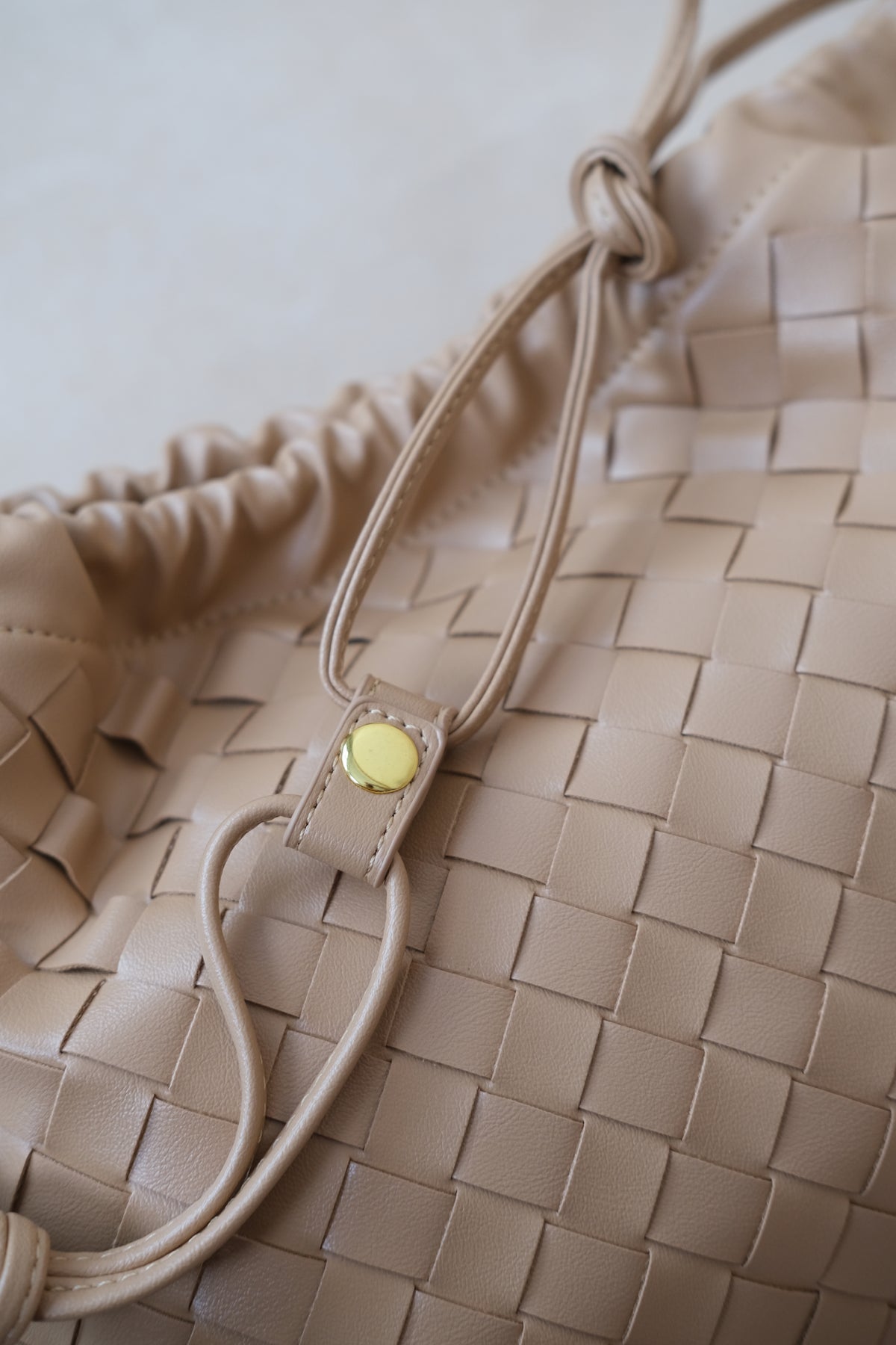 Artisan Cloud Satchel - Almond