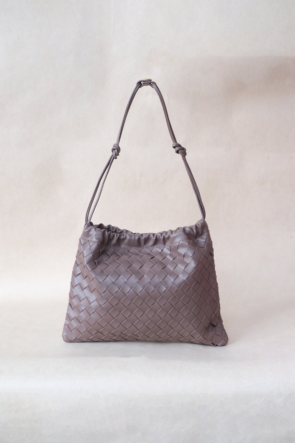 Artisan Cloud Satchel - Greyish Brown