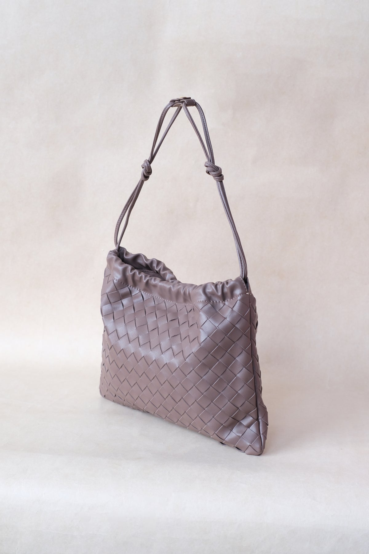 Artisan Cloud Satchel - Greyish Brown