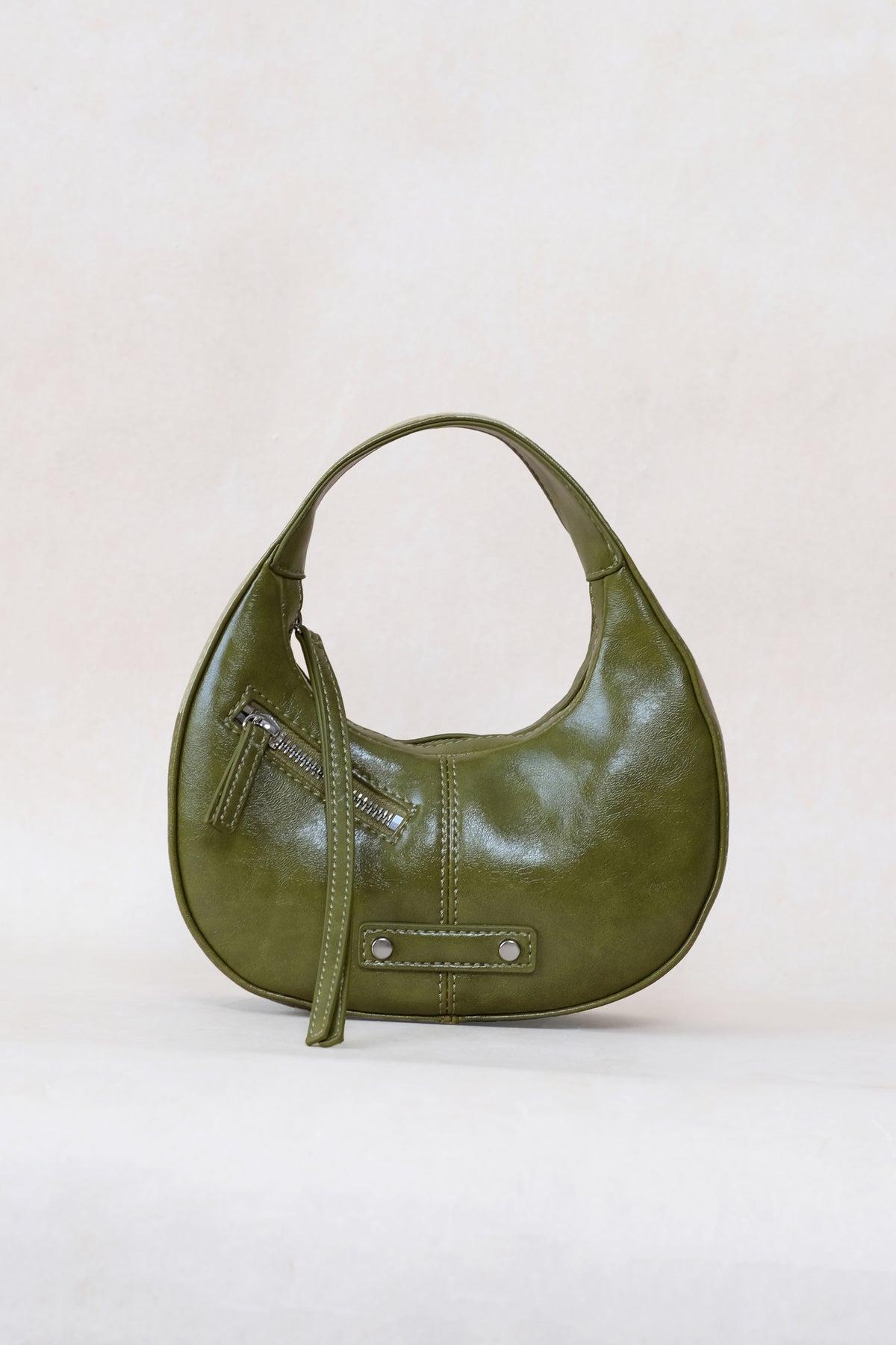 Véra Mini Hobo Bag - Green