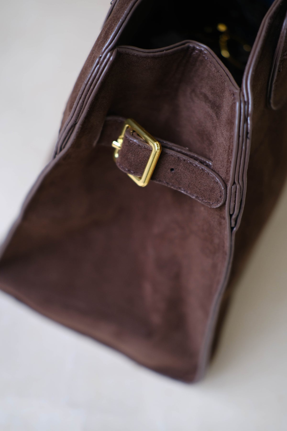 Matte PU Tote Crossbody Bag - Coffee