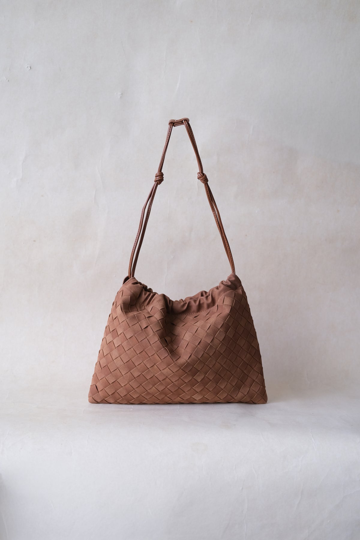 Artisan Cloud Satchel - Chestnut