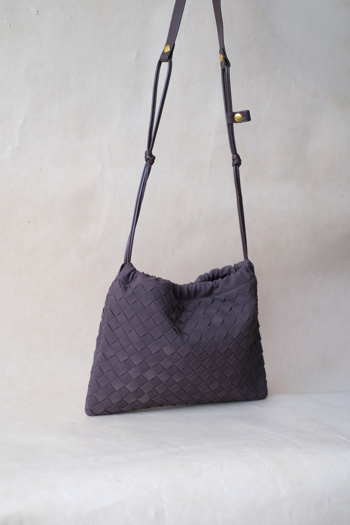 Artisan Cloud Satchel - Dark Chocolate