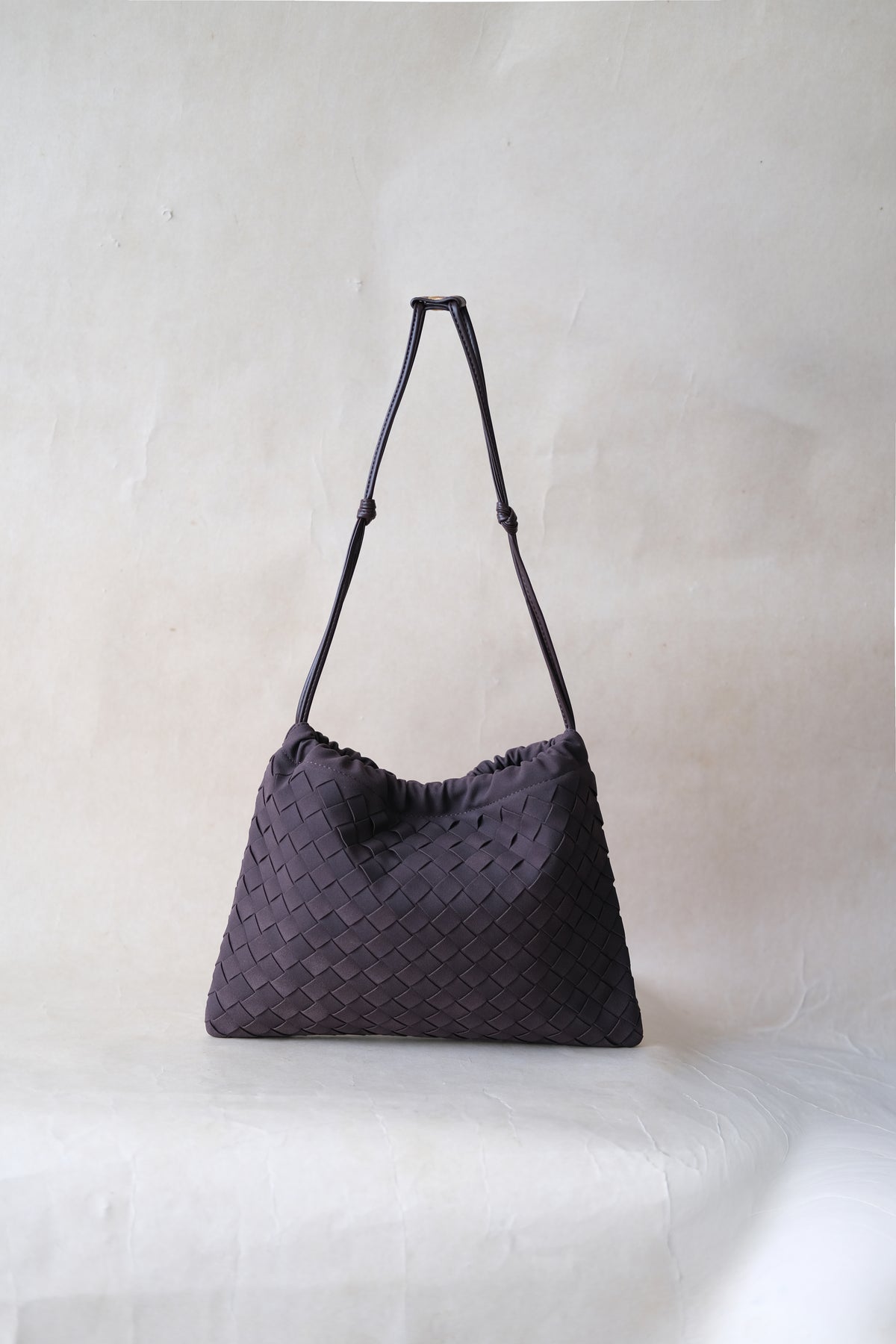 Artisan Cloud Satchel - Dark Chocolate
