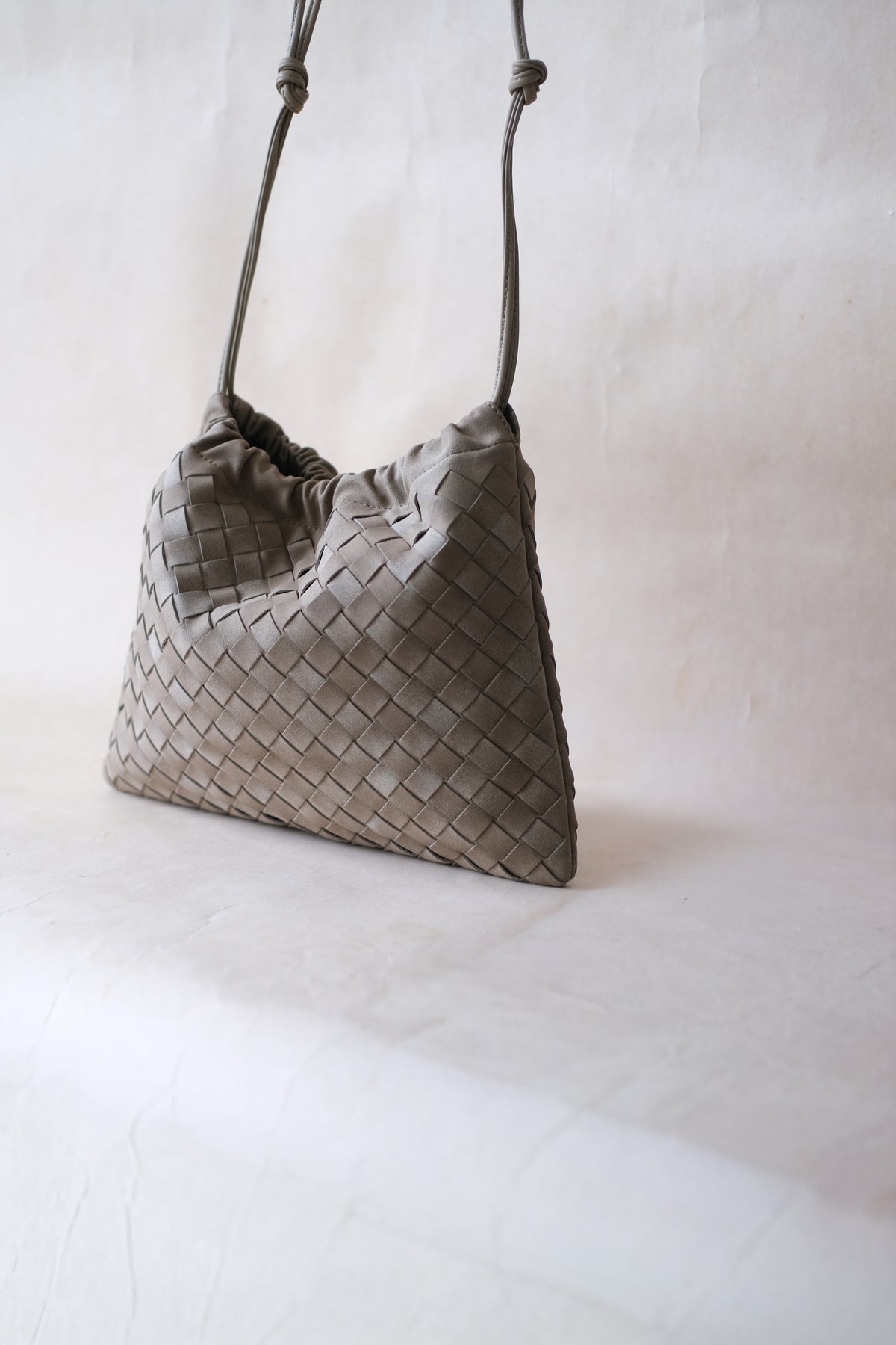Artisan Cloud Satchel - Earthy Green