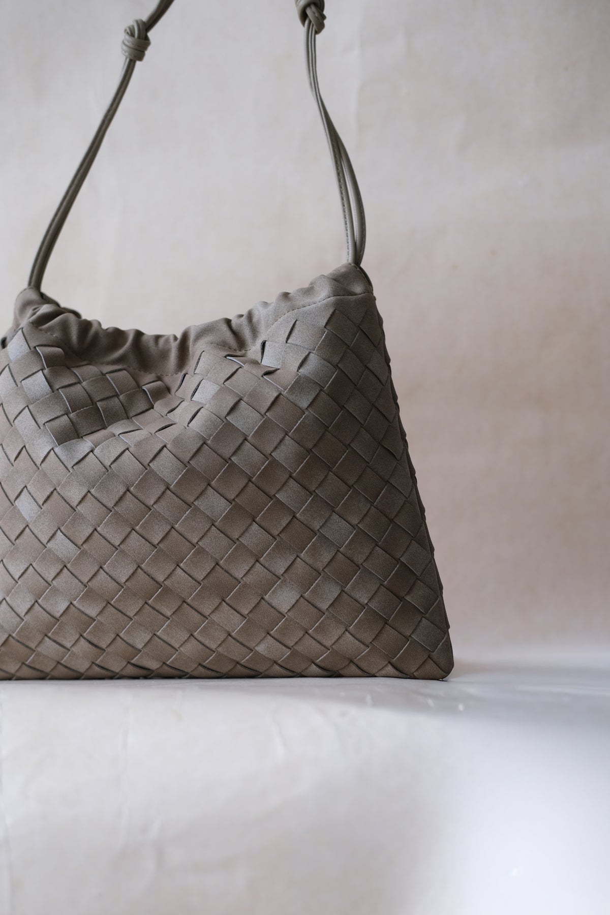 Artisan Cloud Satchel - Earthy Green