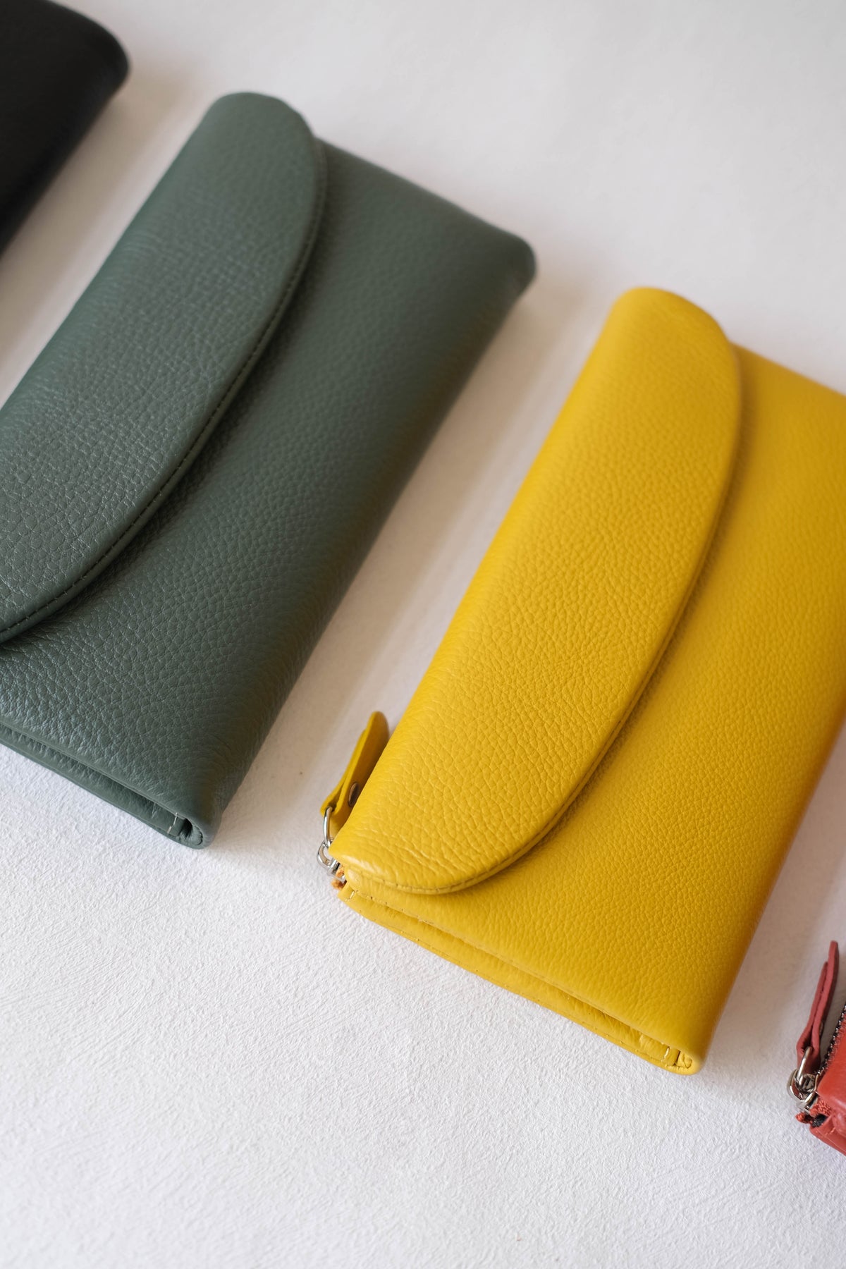 Aurora Classic Long Wallet - Yellow