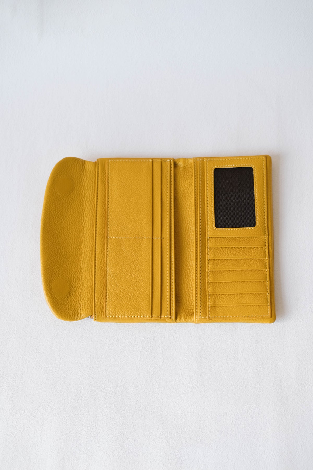 Aurora Classic Long Wallet - Yellow