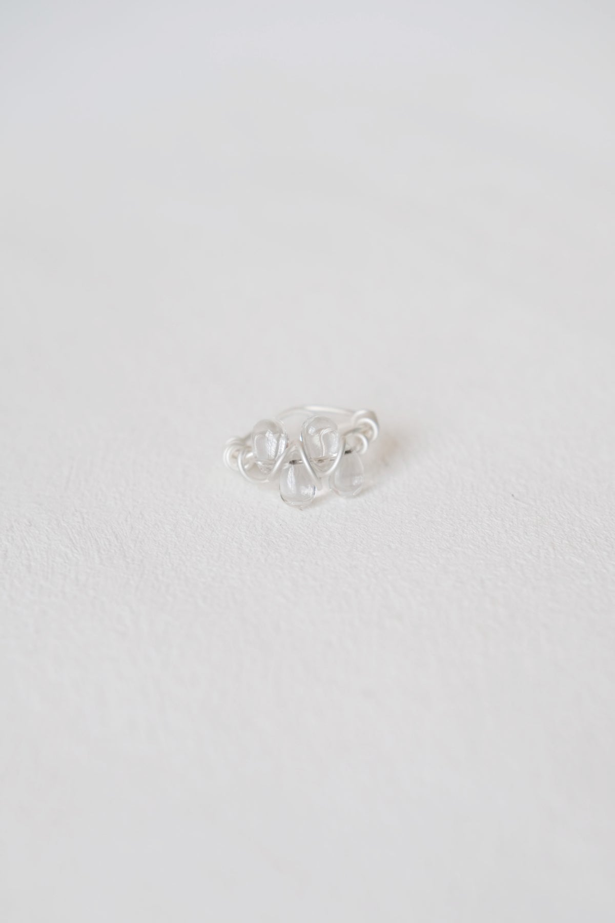 Éclat Crystal Ring - Clear