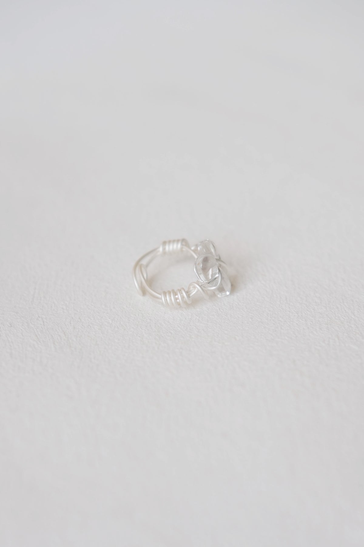 Éclat Crystal Ring - Clear
