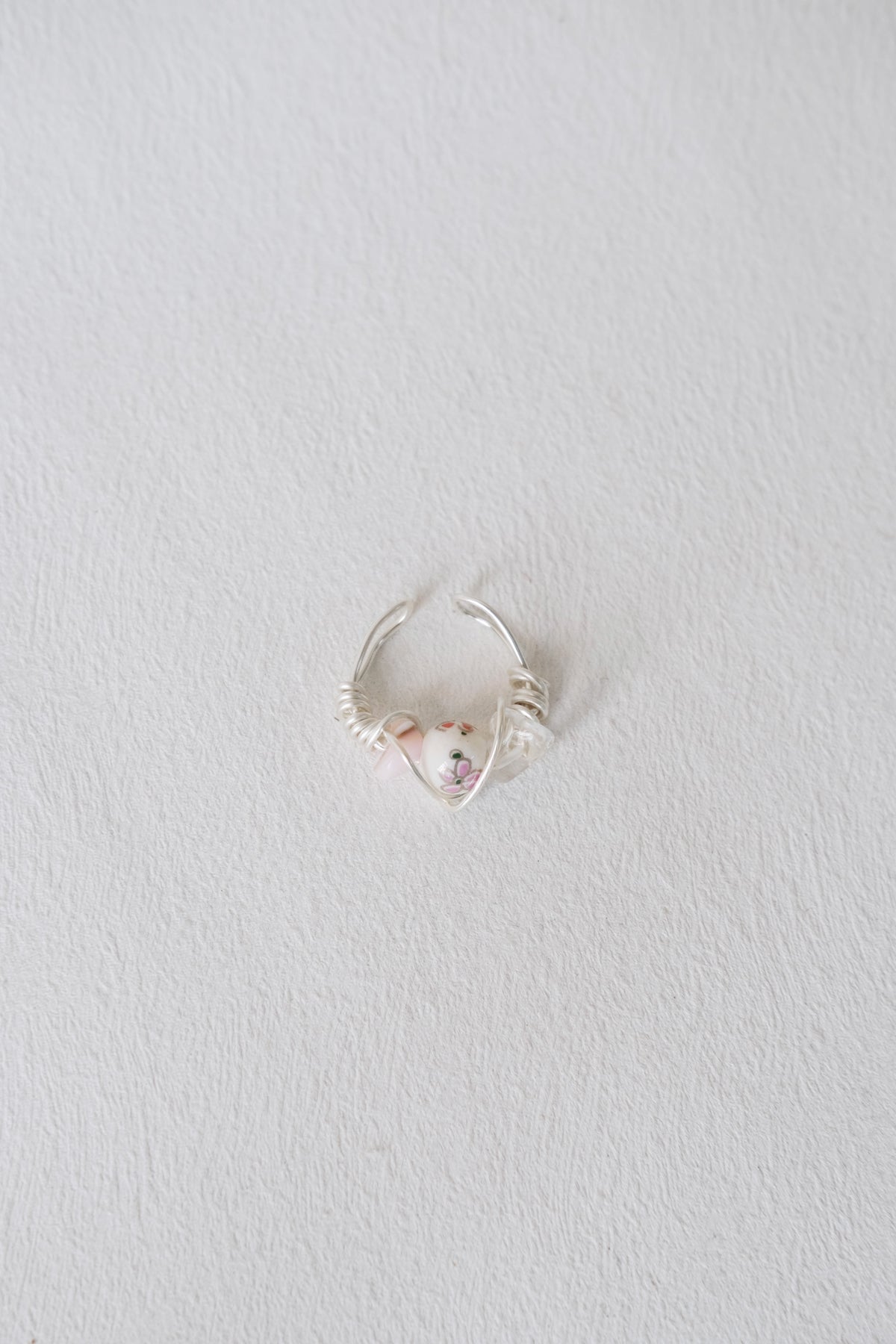 Éclat Crystal Ring - Pink