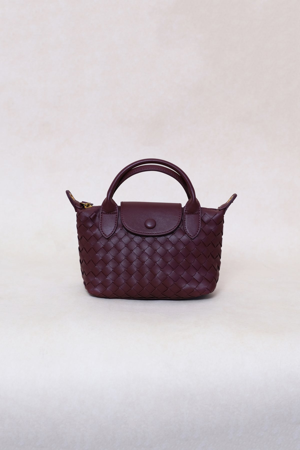 Artisan Véra Mini Carry Bag - Shinny Wine Red